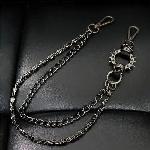 VIBE 2 Layer Waist Punk Wallet Chain Size ONE SIZE - 5 Thumbnail