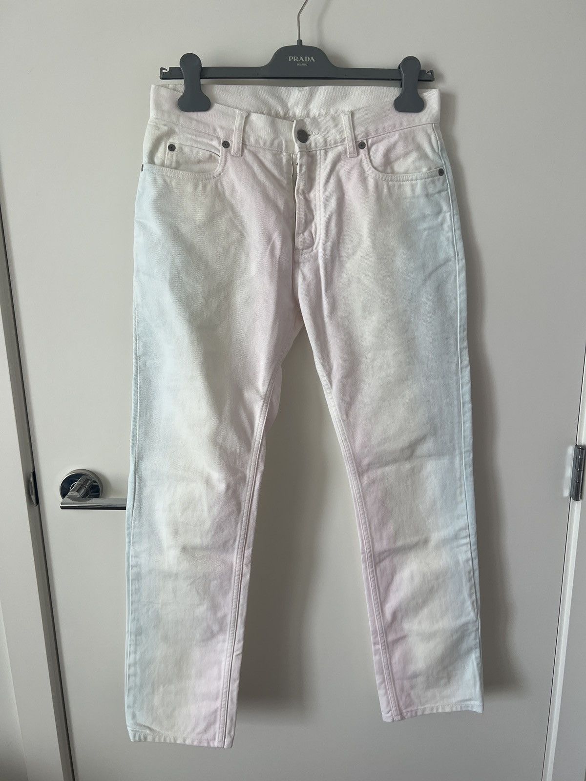 Maison Margiela Margiela White Rainbow Mens Jeans - Sz 30 Size US 30 / EU 46 - 3 Thumbnail
