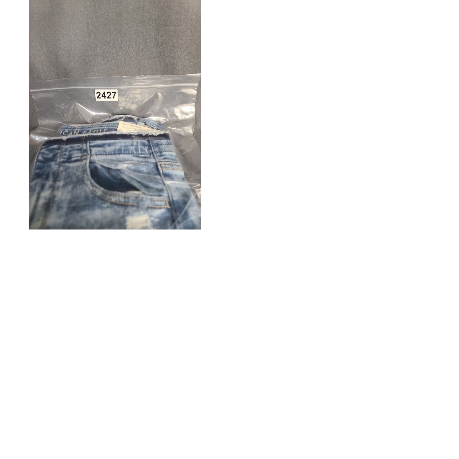 American Eagle Outfitters VINTAGE American Eagle Jeggings Womens 6 27x28 Regular Fit Ankle Super Hi Rise Thrashed Size 28" / US 6 / IT 42 - 10 Thumbnail