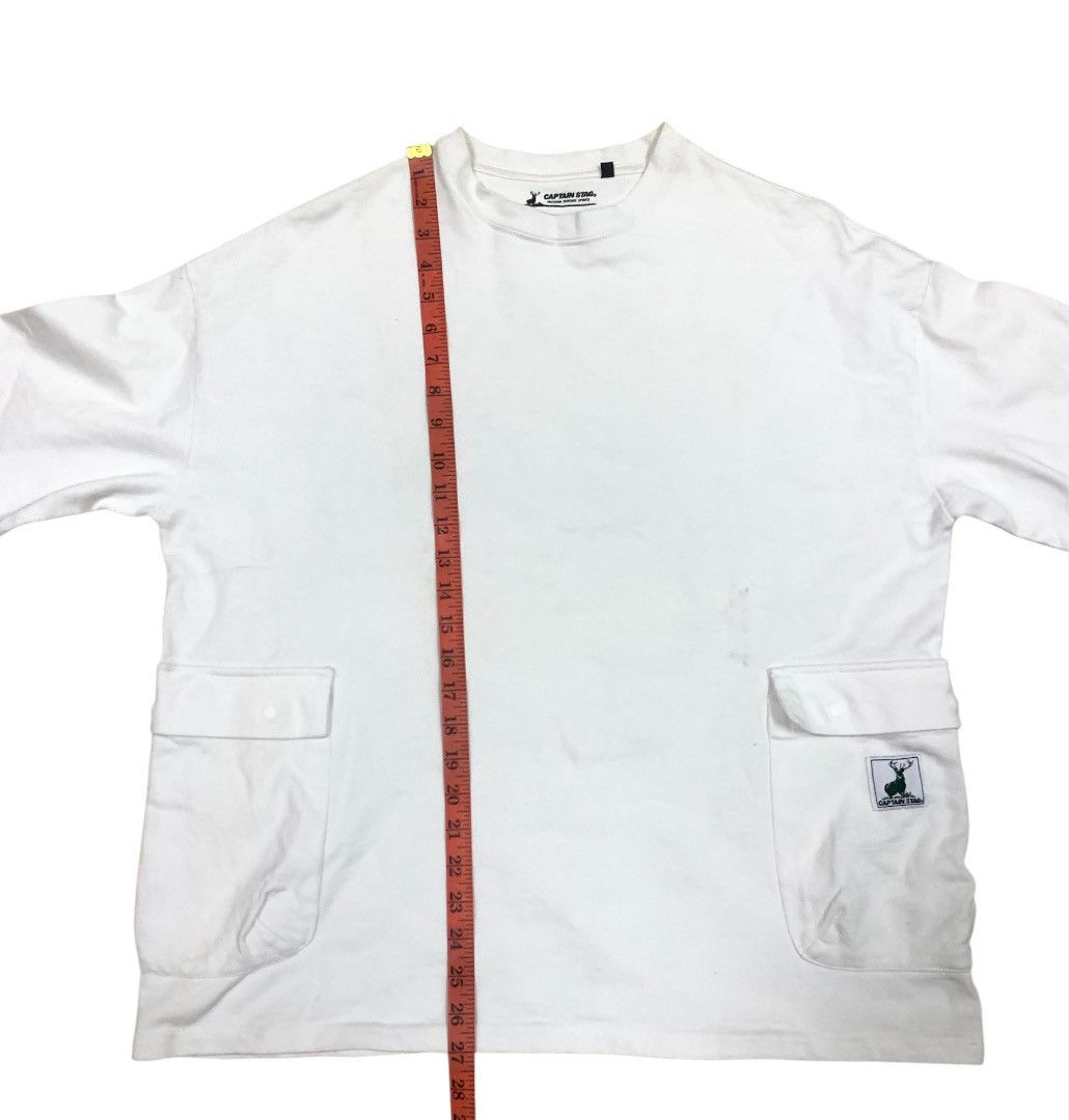 Japanese Brand Freak's Store x Captain Stag side pocket tee Size US XL / EU 56 / 4 - 7 Thumbnail