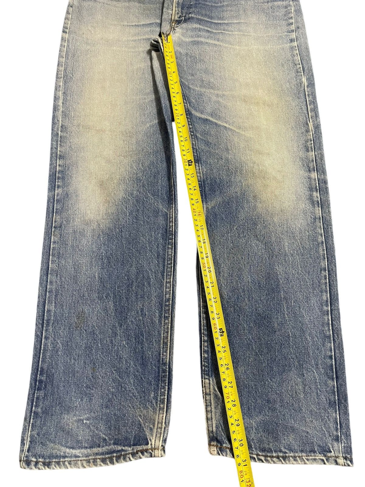 Levi's Vintage 70s Levis 505 Orange Tab Blue Faded Wash Style Jeans Size US 38 / EU 54 - 14 Thumbnail