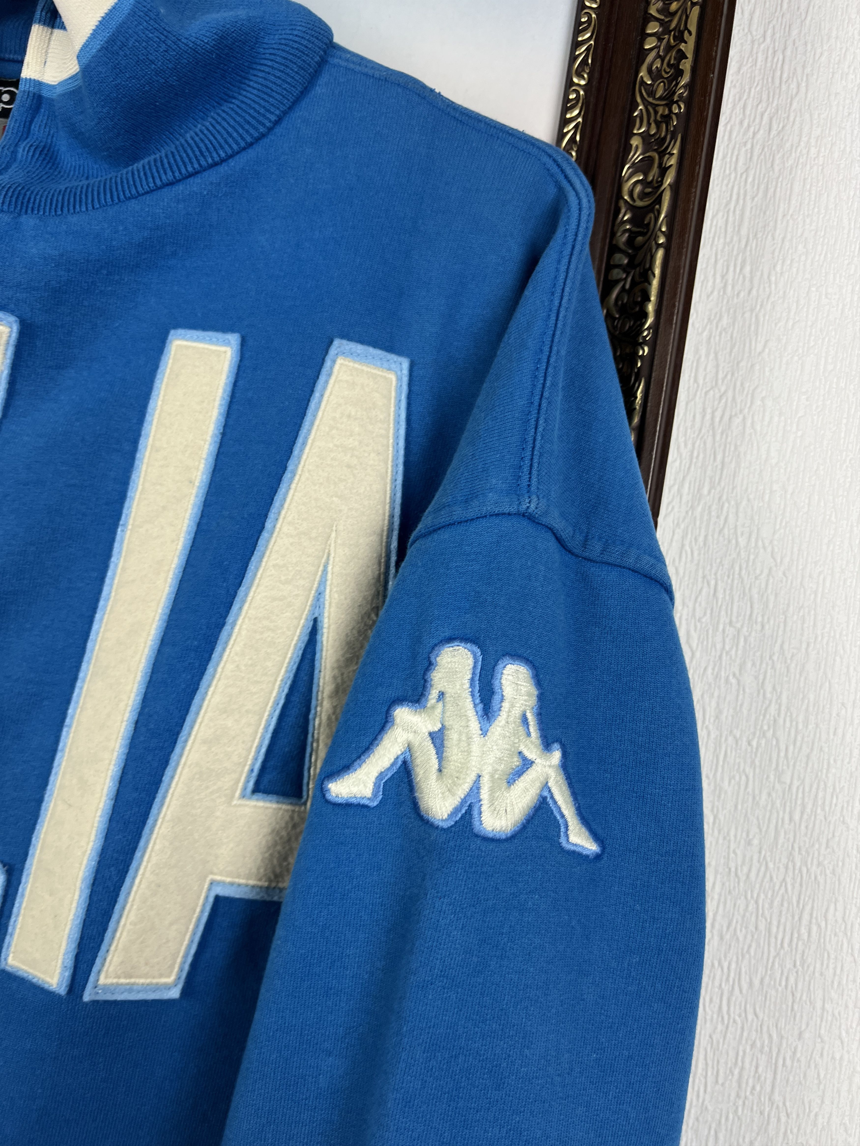 Kappa Vintage 2000's Kappa Italy Football Jacket Soccer Track Top Size US XL / EU 56 / 4 - 4 Thumbnail