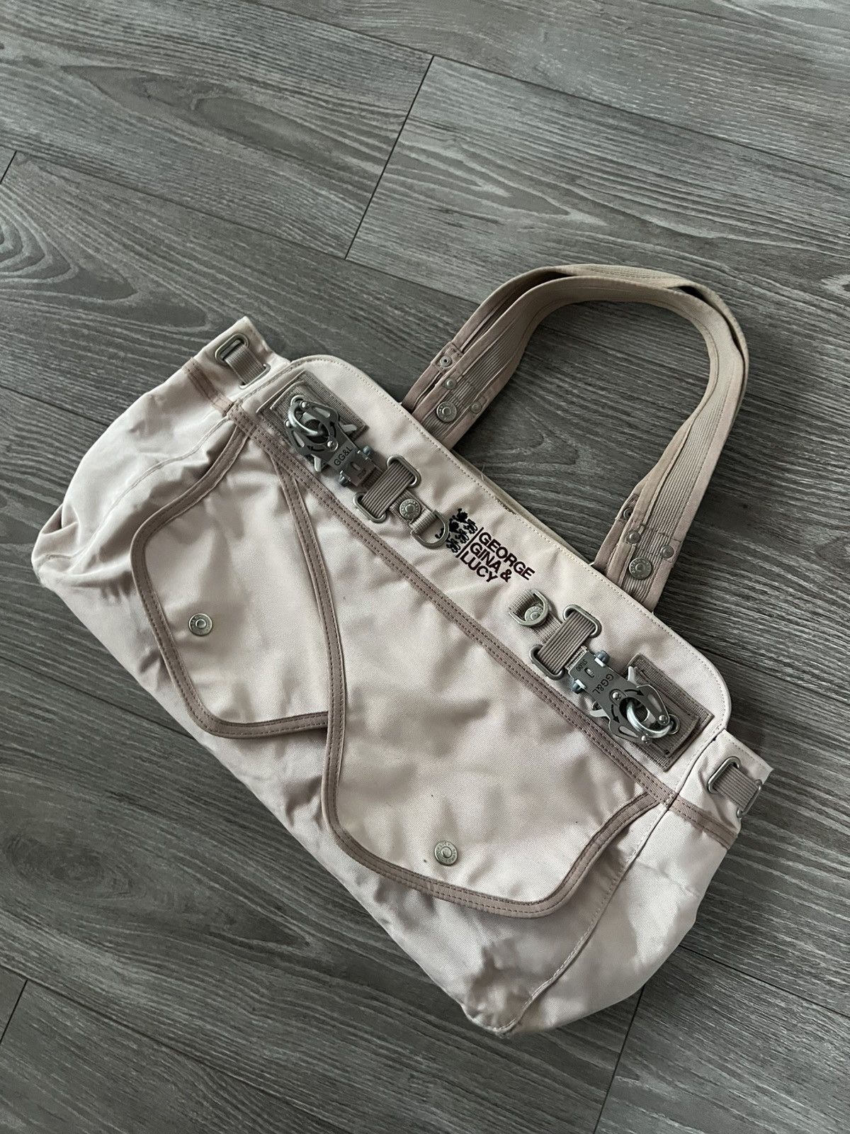 Japanese Brand ❗️❗️George Gina & Lucy Travel Dudley Dix Pink GGL Bag❗️❗️ Size ONE SIZE - 7 Thumbnail