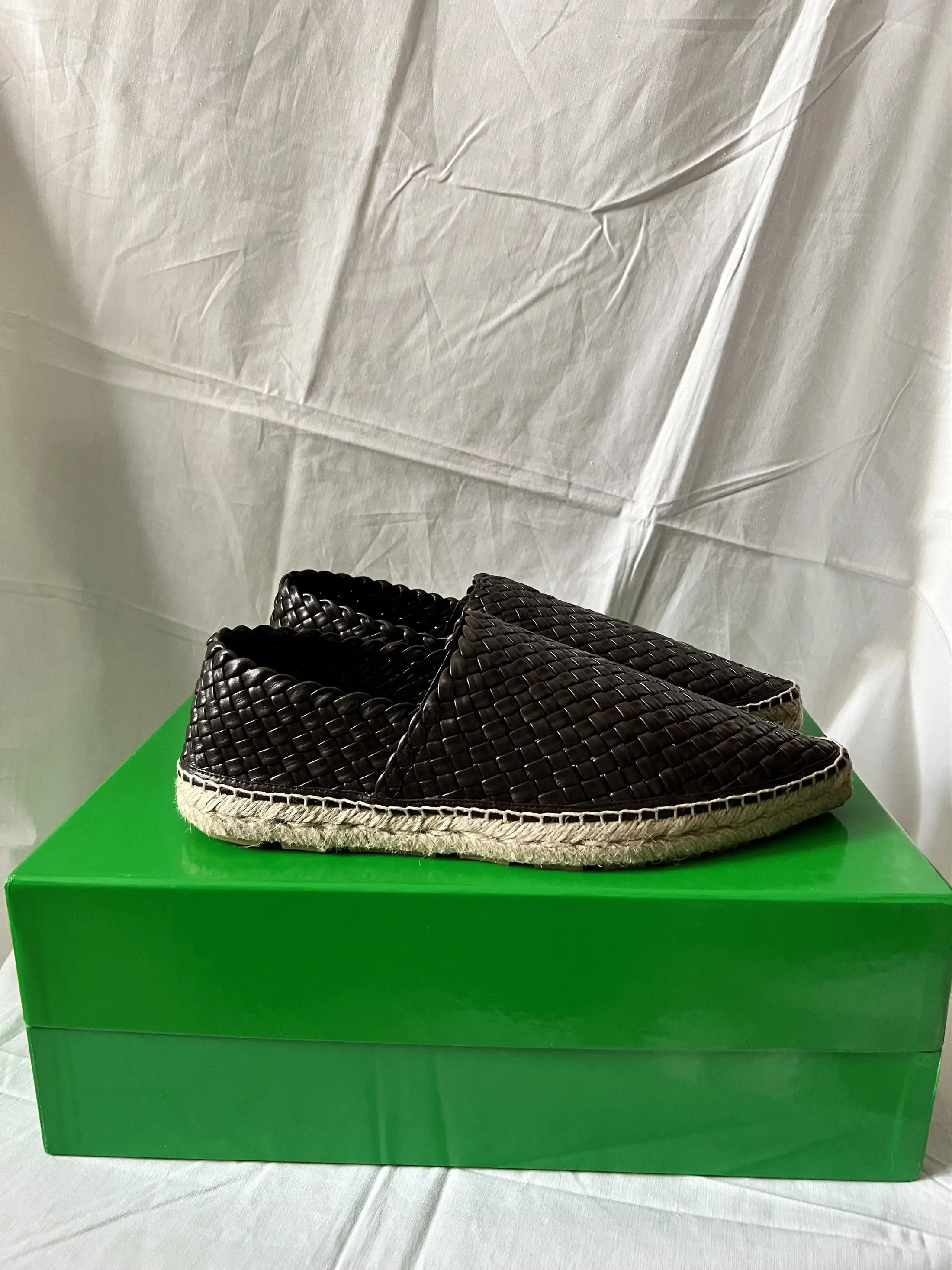 Bottega Veneta Bottega veneta Braided Leather Espadrilles Size US 10 / EU 43 - 2 Thumbnail