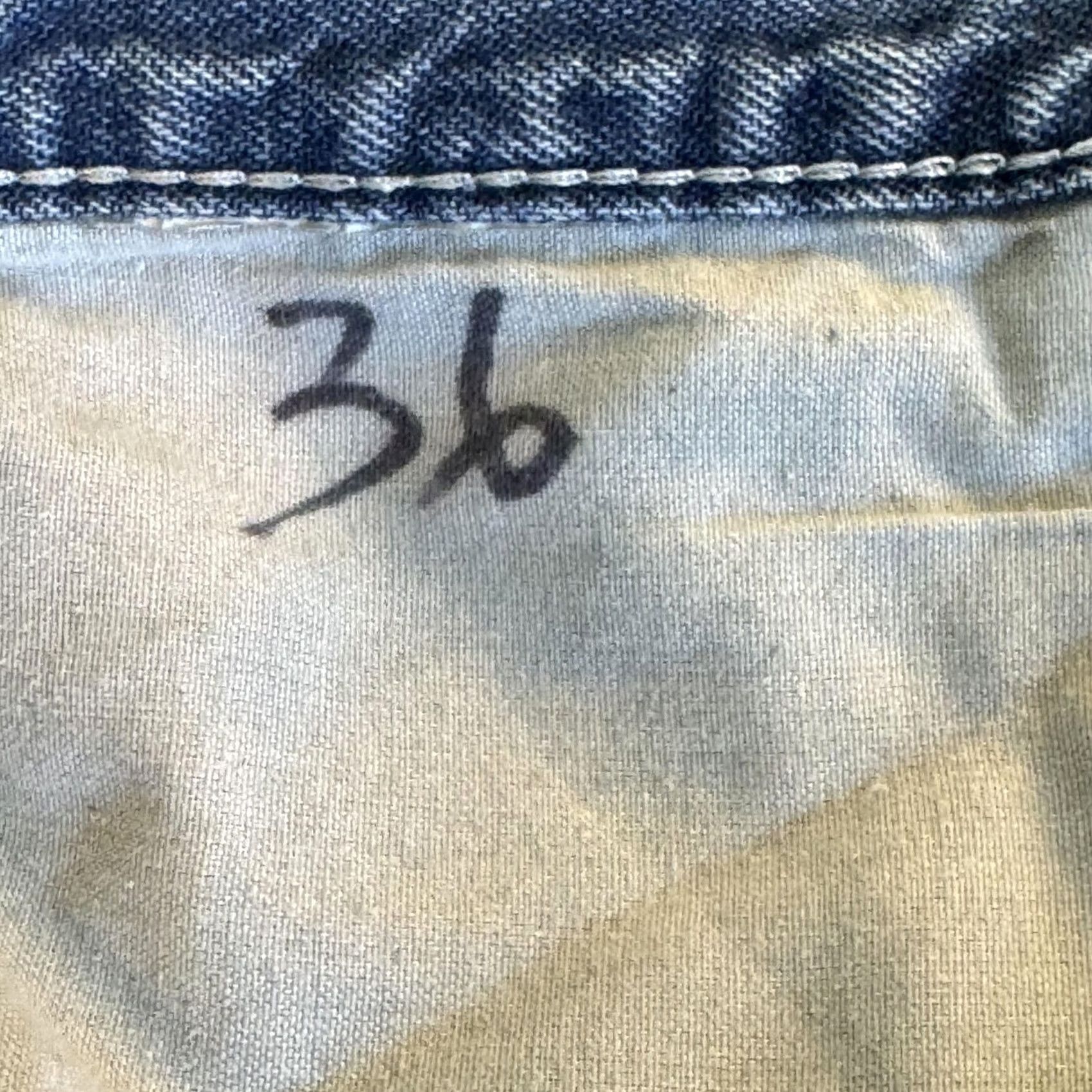 Dickies Dickies Carpenter Jeans Mens 36x32 Light Wash Denim Workwear Hammer Loop Utility Jeans Size US 36 / EU 52 - 4 Thumbnail