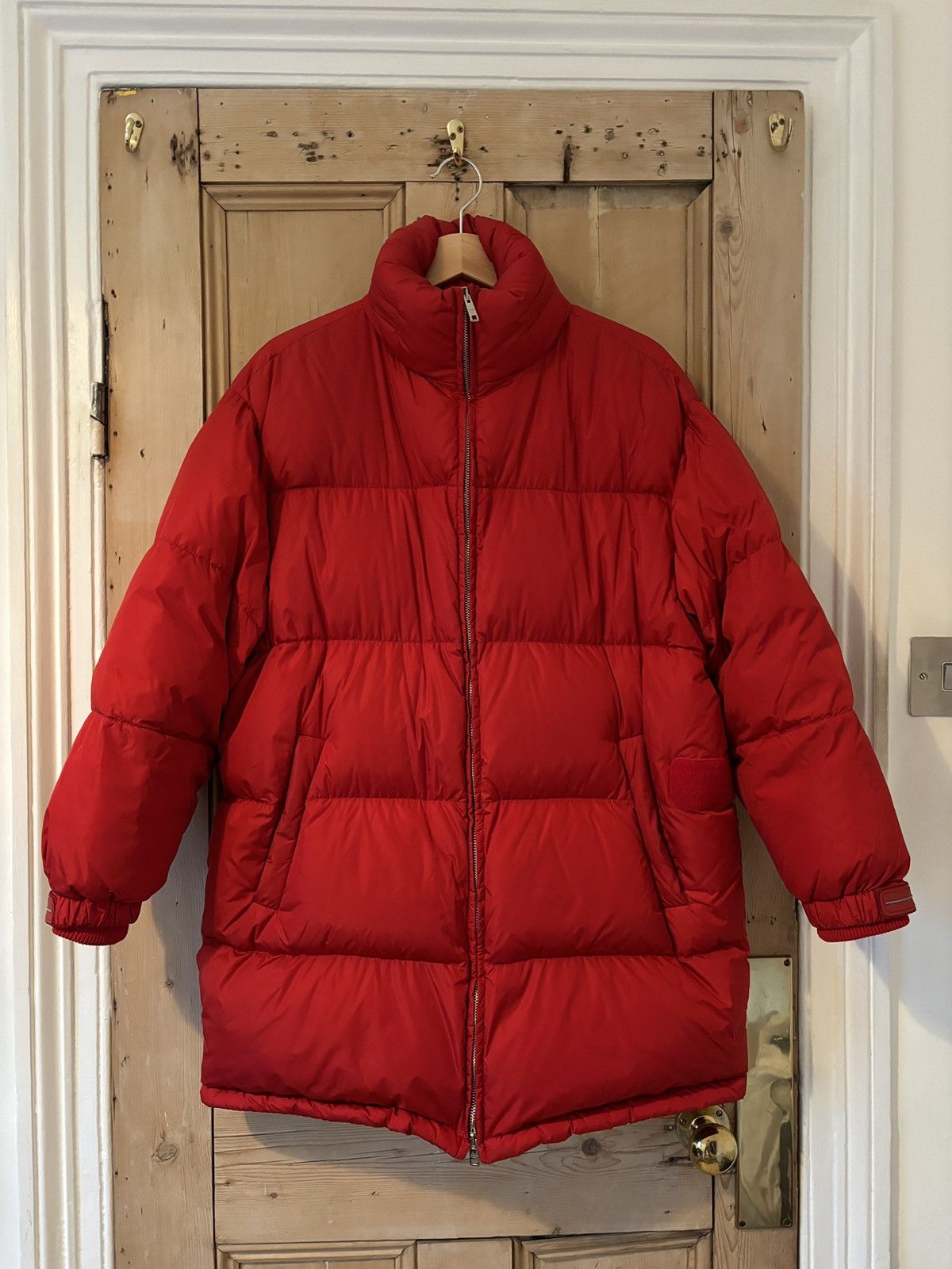 Prada quilted shell down jacket