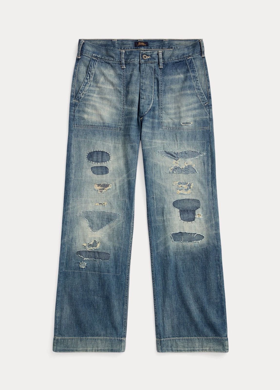 Polo Ralph Lauren Polo Ralph Lauren Relaxed Fit Distressed Carpenter Pants Size US 36 / EU 52 - 4 Thumbnail