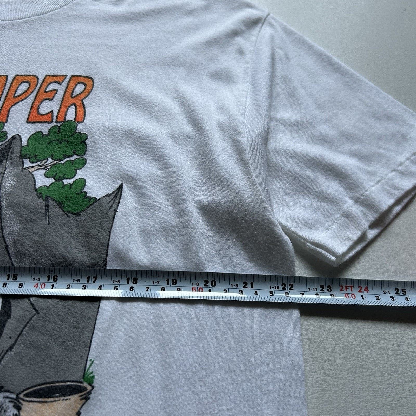 Vintage Vintage The Camper Shirt XL 90s Funny Camping Skunk Art USA Size US XL / EU 56 / 4 - 4 Thumbnail