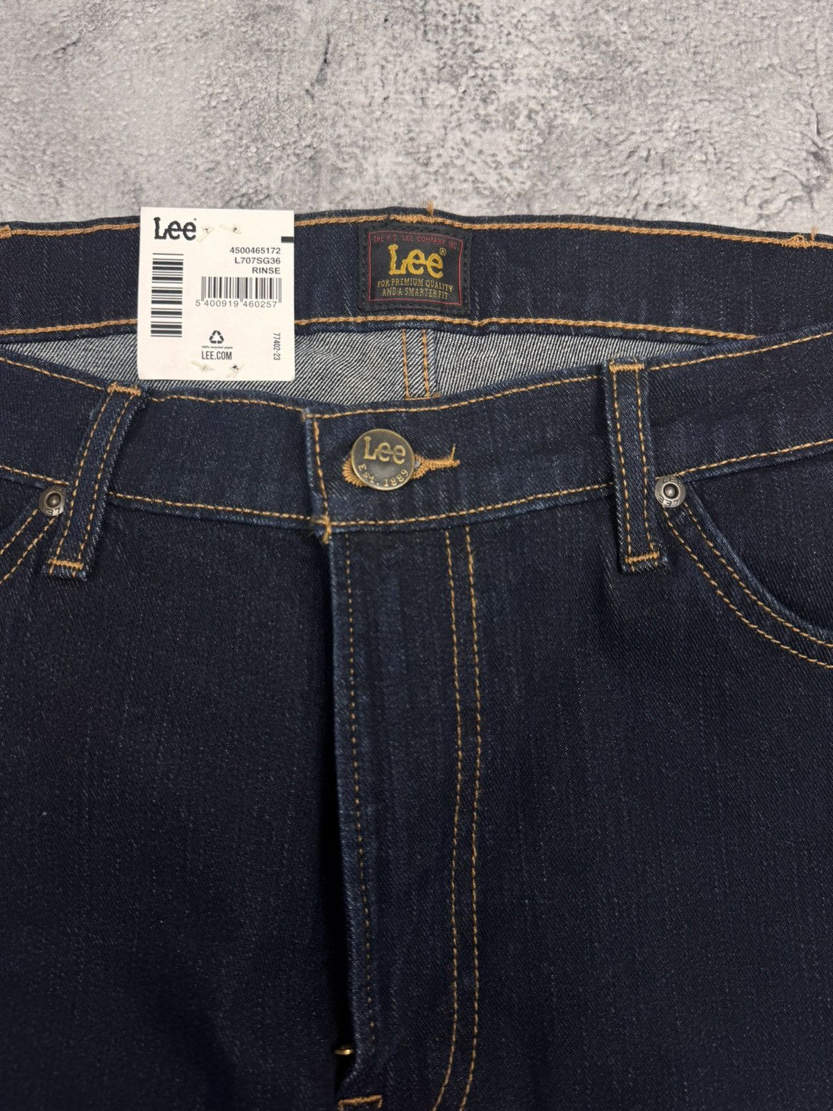 Lee Lee Men NWT Jeans Dark Blue Size 36 Size US 36 / EU 52 - 8 Thumbnail