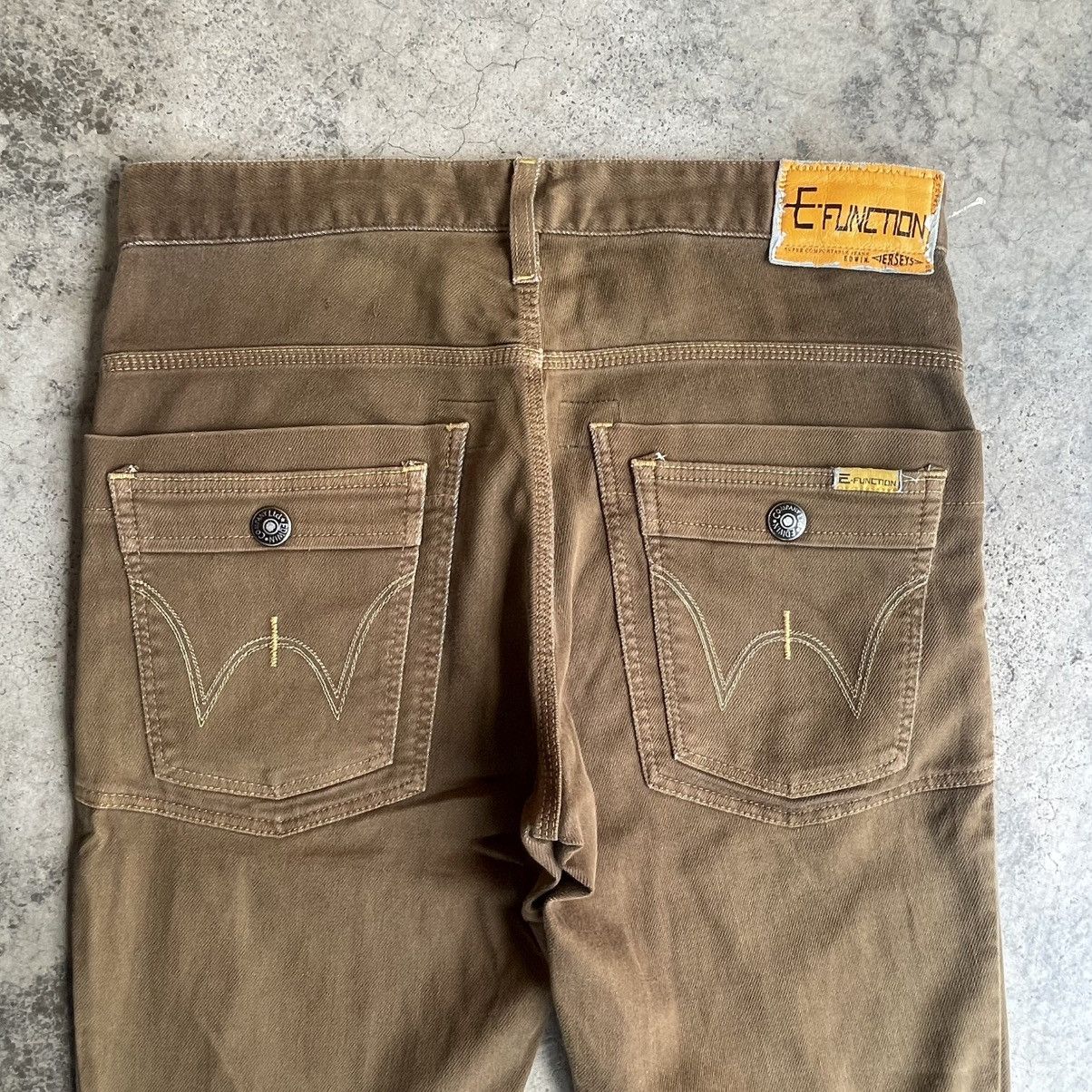 Edwin 🔥Vintage Edwin E-Function Comfortable Soft Denim Jeans Size US 35 - 5 Thumbnail