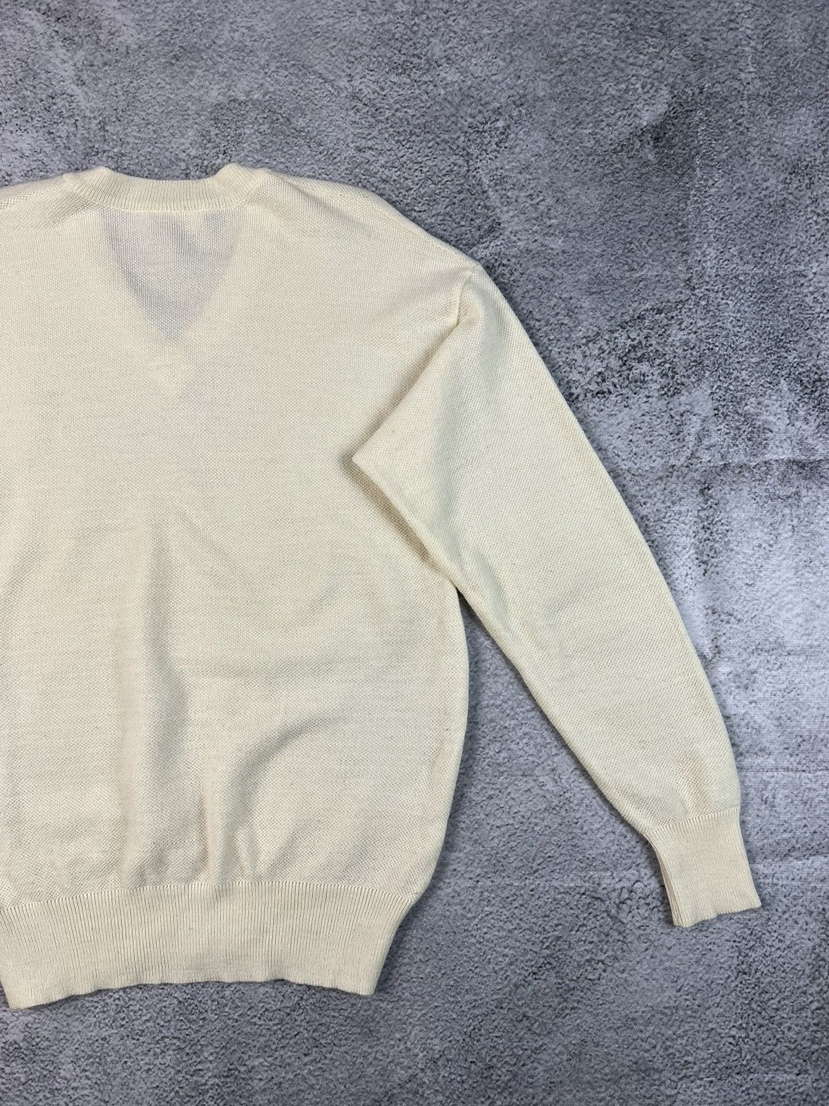 Lacoste × Vintage Vintage Lacoste Chemise knit sweater Size US L / EU 52-54 / 3 - 10 Thumbnail