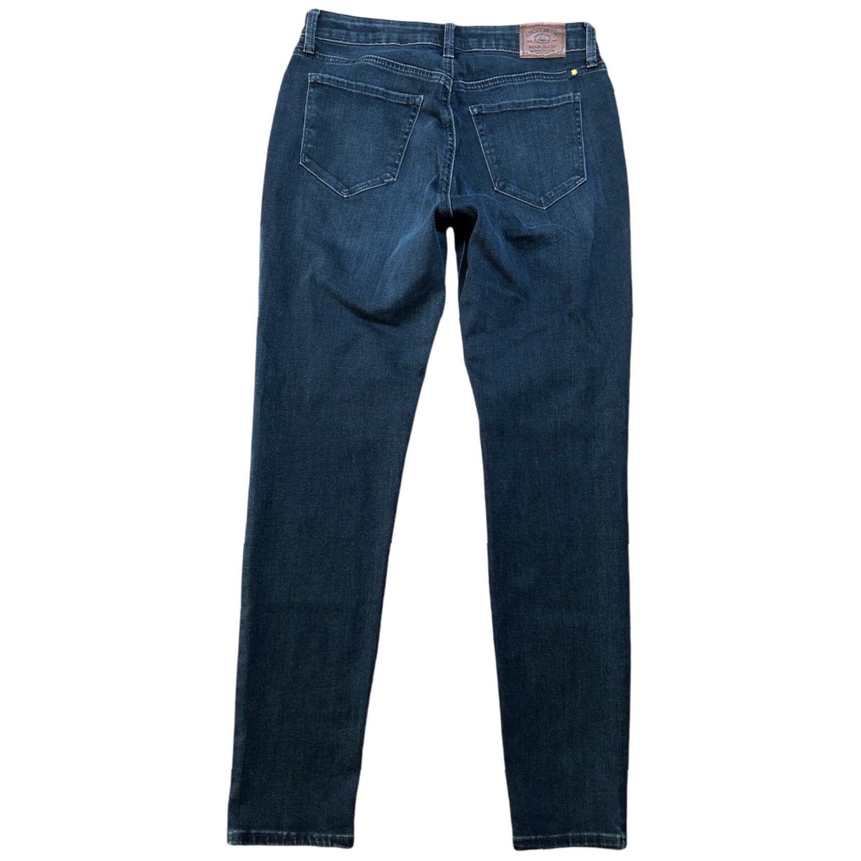 Lucky Brand Lucky Brand Jeans Women's Slim Super Skinny Stretch Denim 28 Inseam 8 Regular Blue 5-Pocket Zipper Closure N/A 90s Preppy USA Womens Size 30" / US 8 / IT 44 - 2 Thumbnail