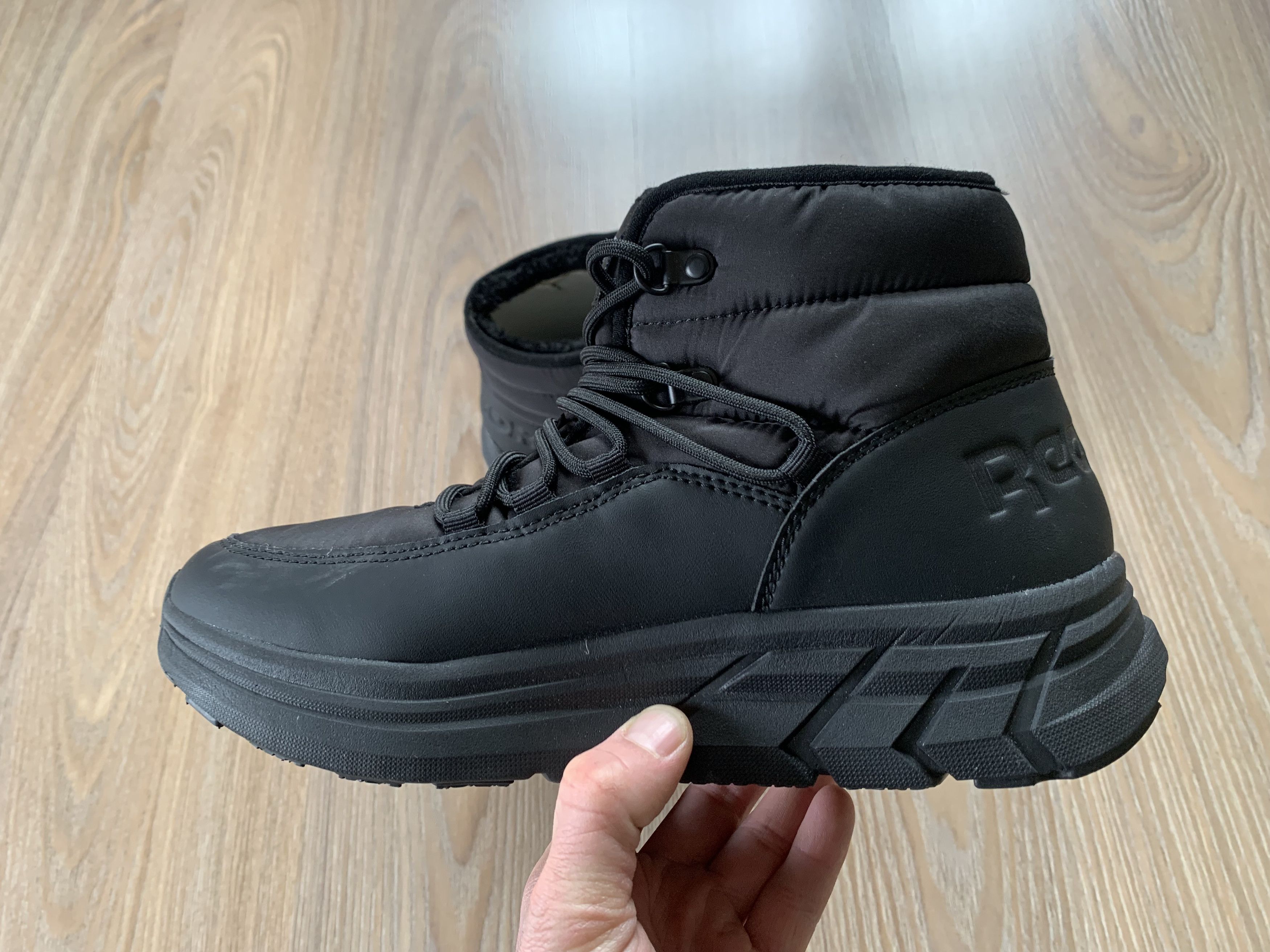 Reebok Reebok Warm Winter Black Hi Top Sneakers H1-048 WW Size US 10 / IT 40 - 5 Thumbnail