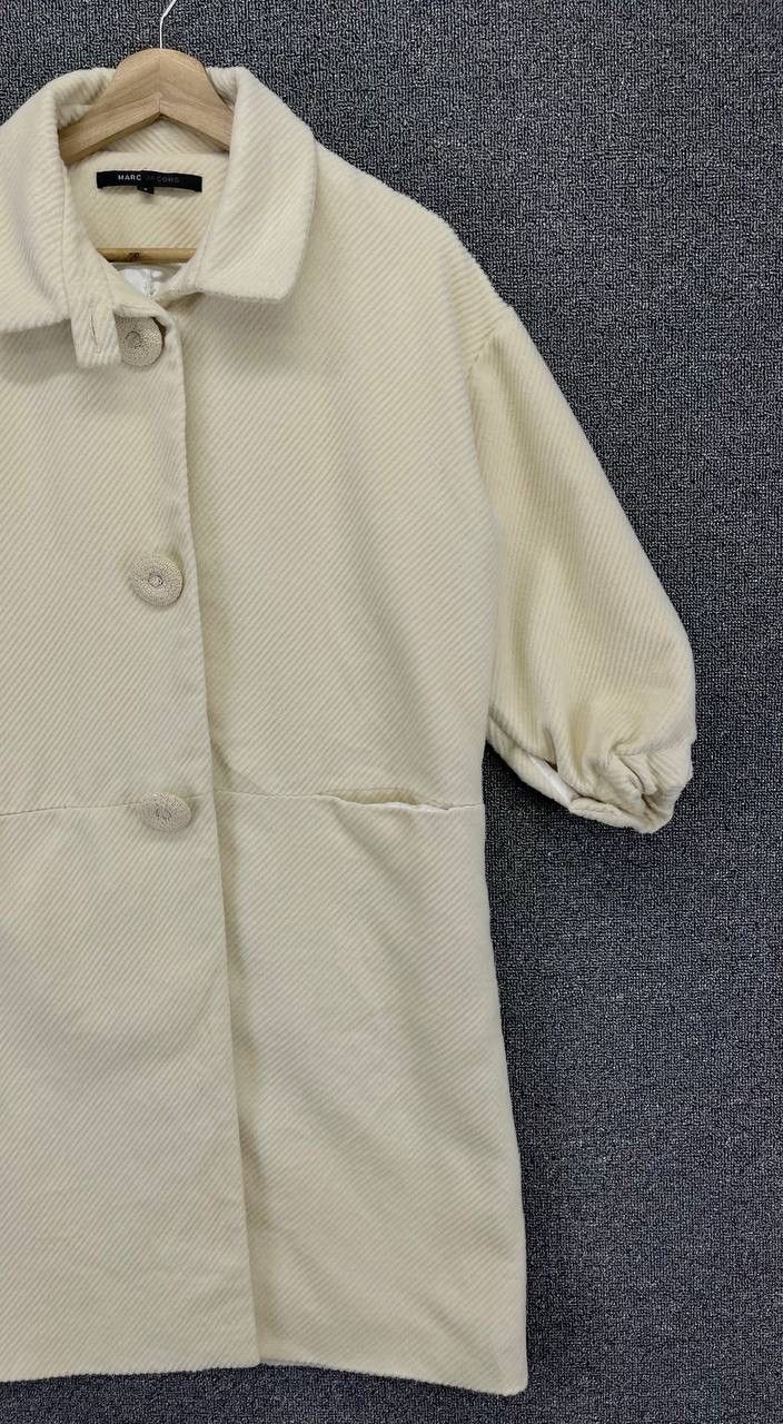 Marc Jacobs Vintage Marc Jacobs Button Up Wool Long Jacket Size S / US 4 / IT 40 - 4 Thumbnail