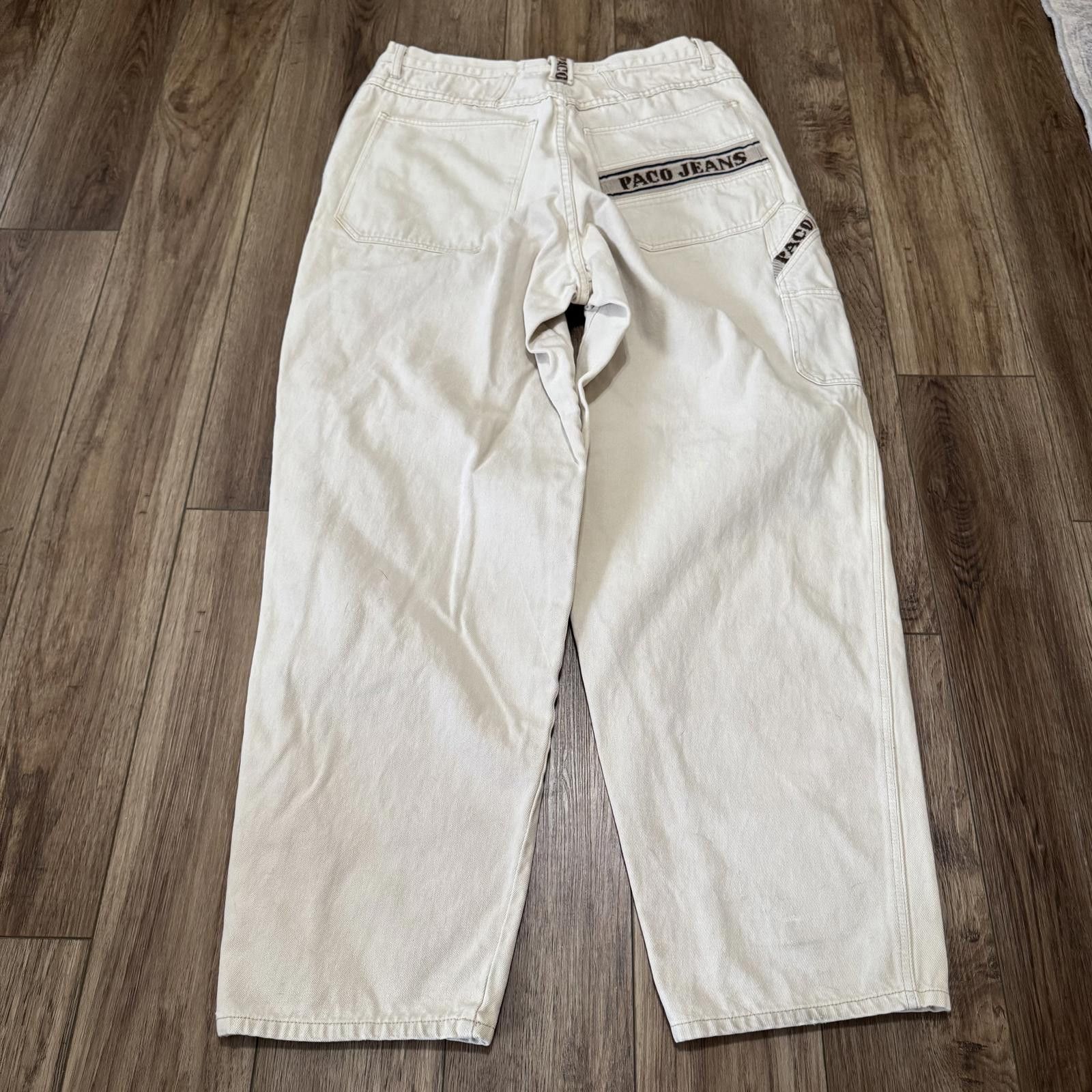 Other Vintage Paco Jeans Jnco Style Wide Leg Carpenter Pants Size US 38 / EU 54 - 3 Thumbnail