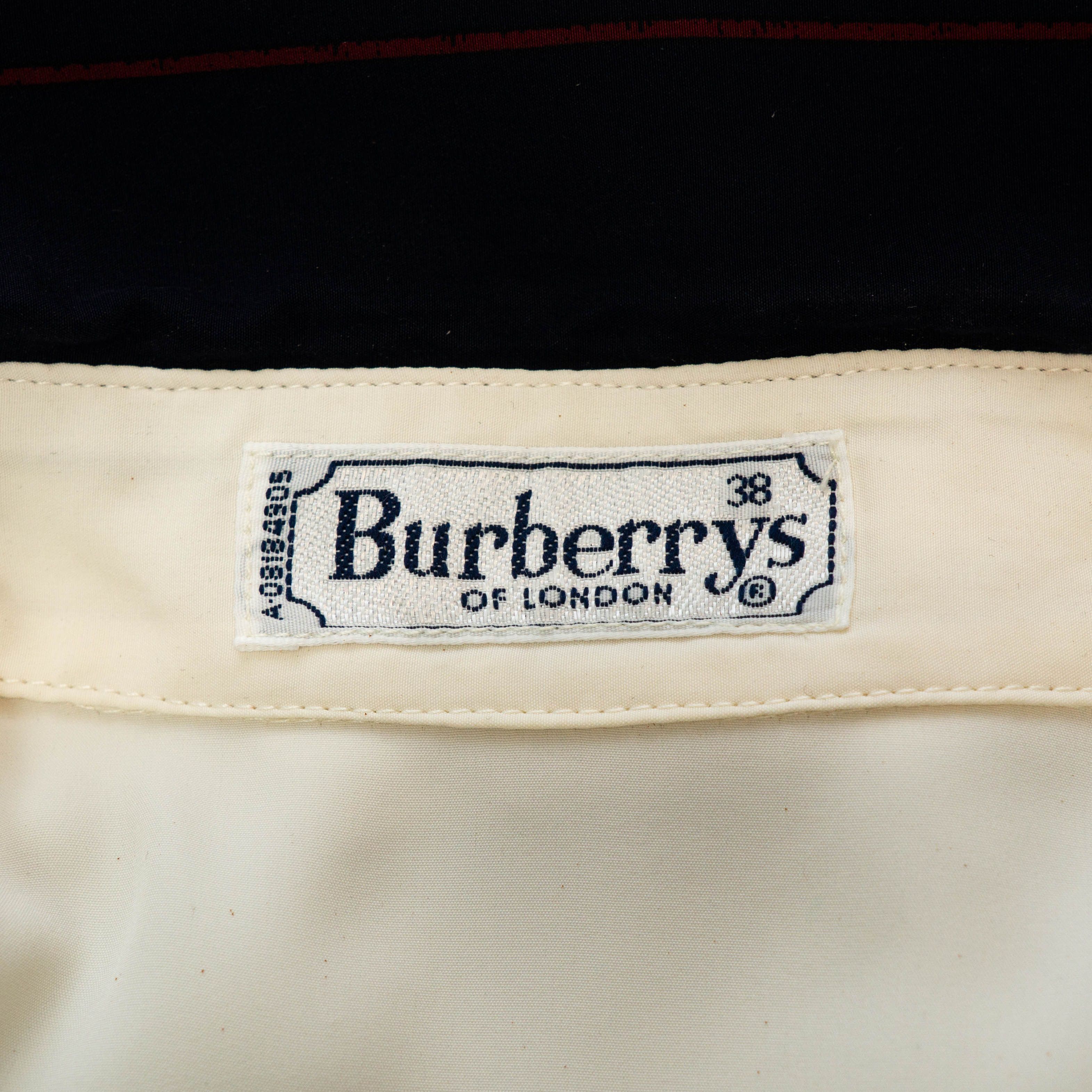 Burberry BURBERRY Women Shirt Honi soit qui mal y pense Beige Vintage Size S / US 4 / IT 40 - 9 Thumbnail