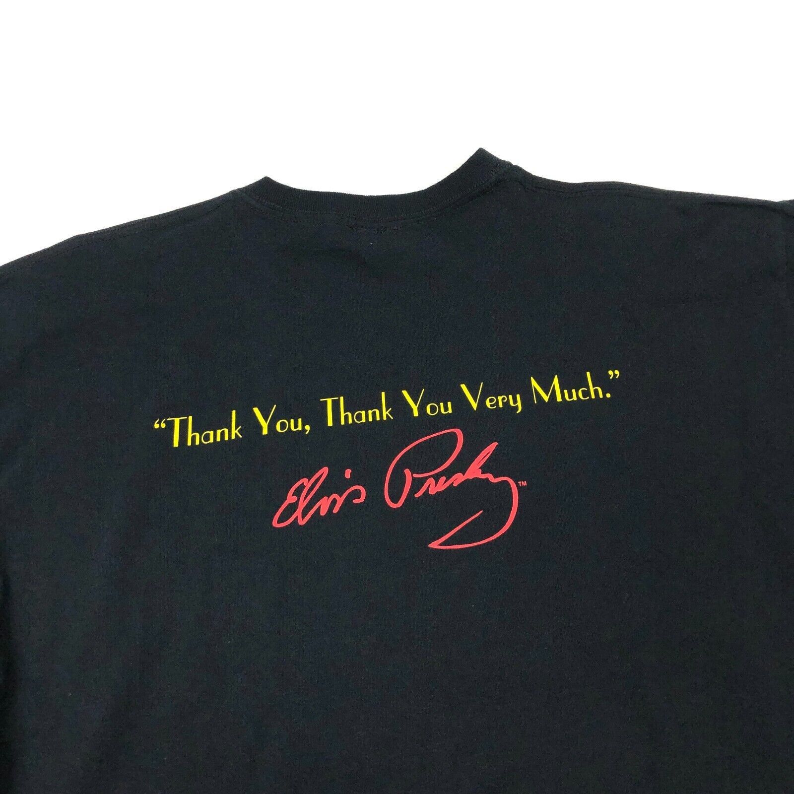 Vintage Elvis Welcome To Graceland Museum House Tour Tee Size XL B3 Size US XL / EU 56 / 4 - 6 Thumbnail