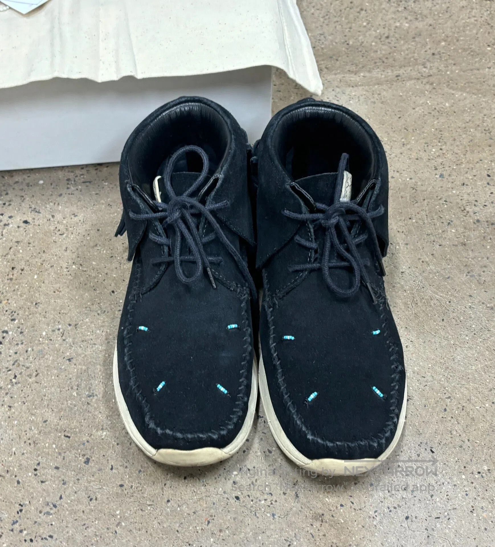 Visvim Visvim FBT Lhamo-Folk Black Suede Boots. Size US 9.5 / EU 42-43 - 3 Thumbnail