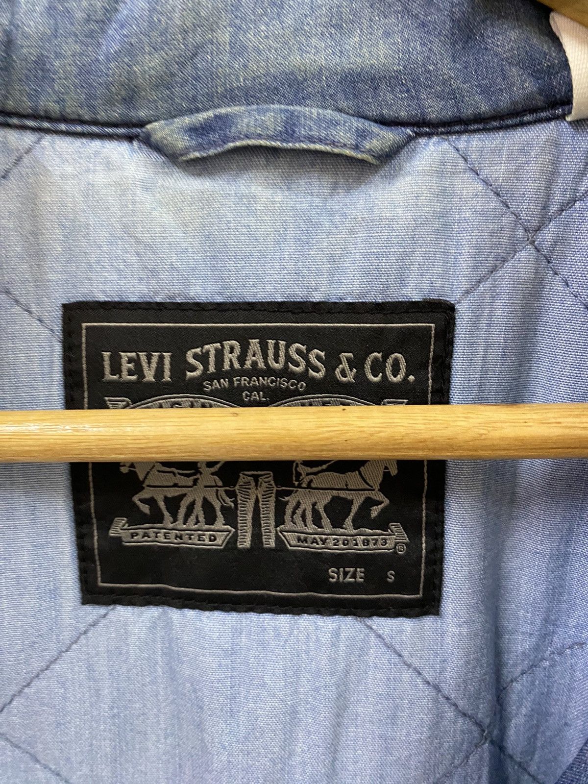 Levi's Vtg Levis Blue Jacket Button Up Size US S / EU 44-46 / 1 - 13 Thumbnail