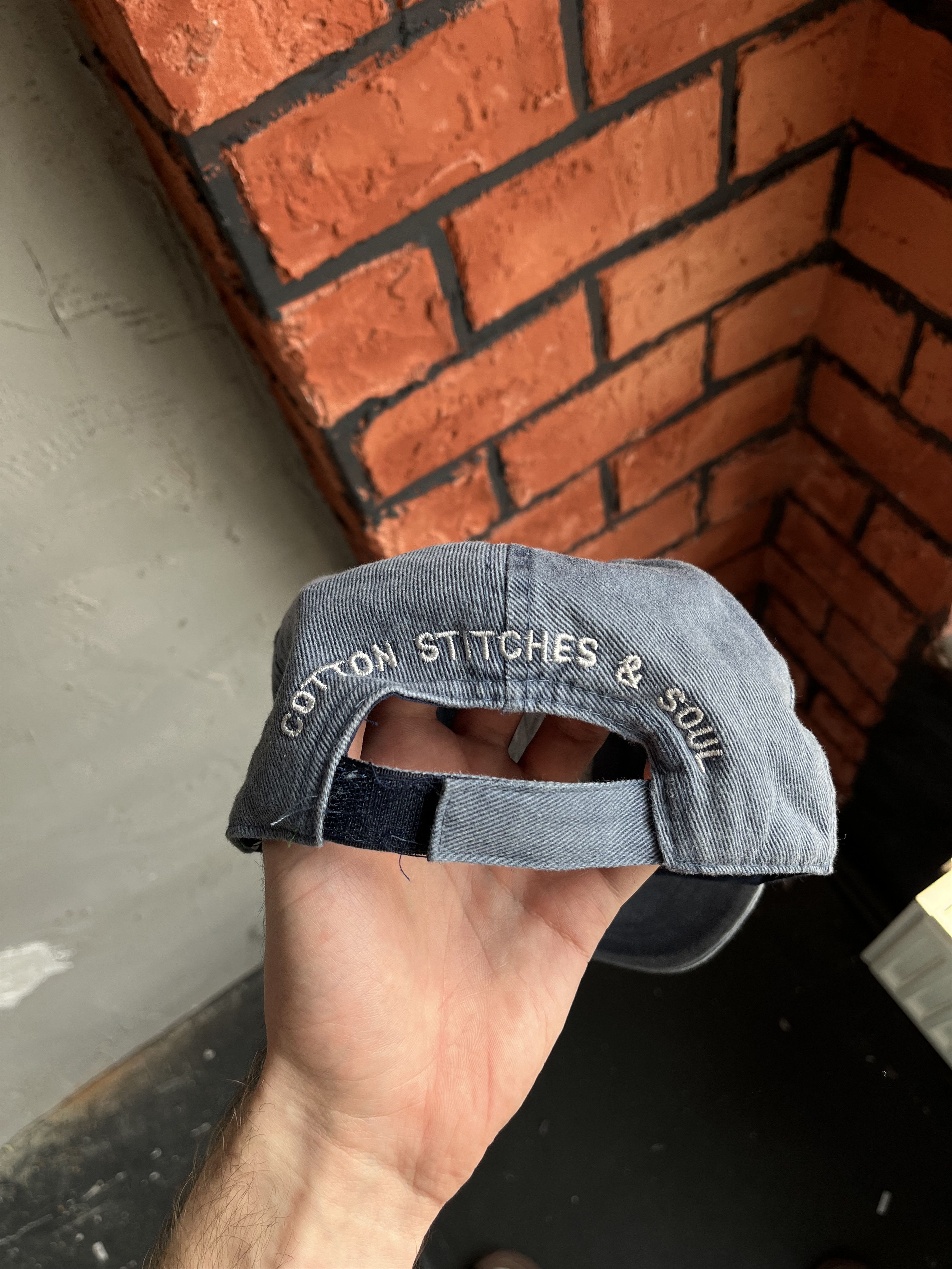 Marlboro × Vintage Vintage 90s Y2K L&M Cigarette Leisure Cotton Jeans Hat Cap Size ONE SIZE - 4 Thumbnail