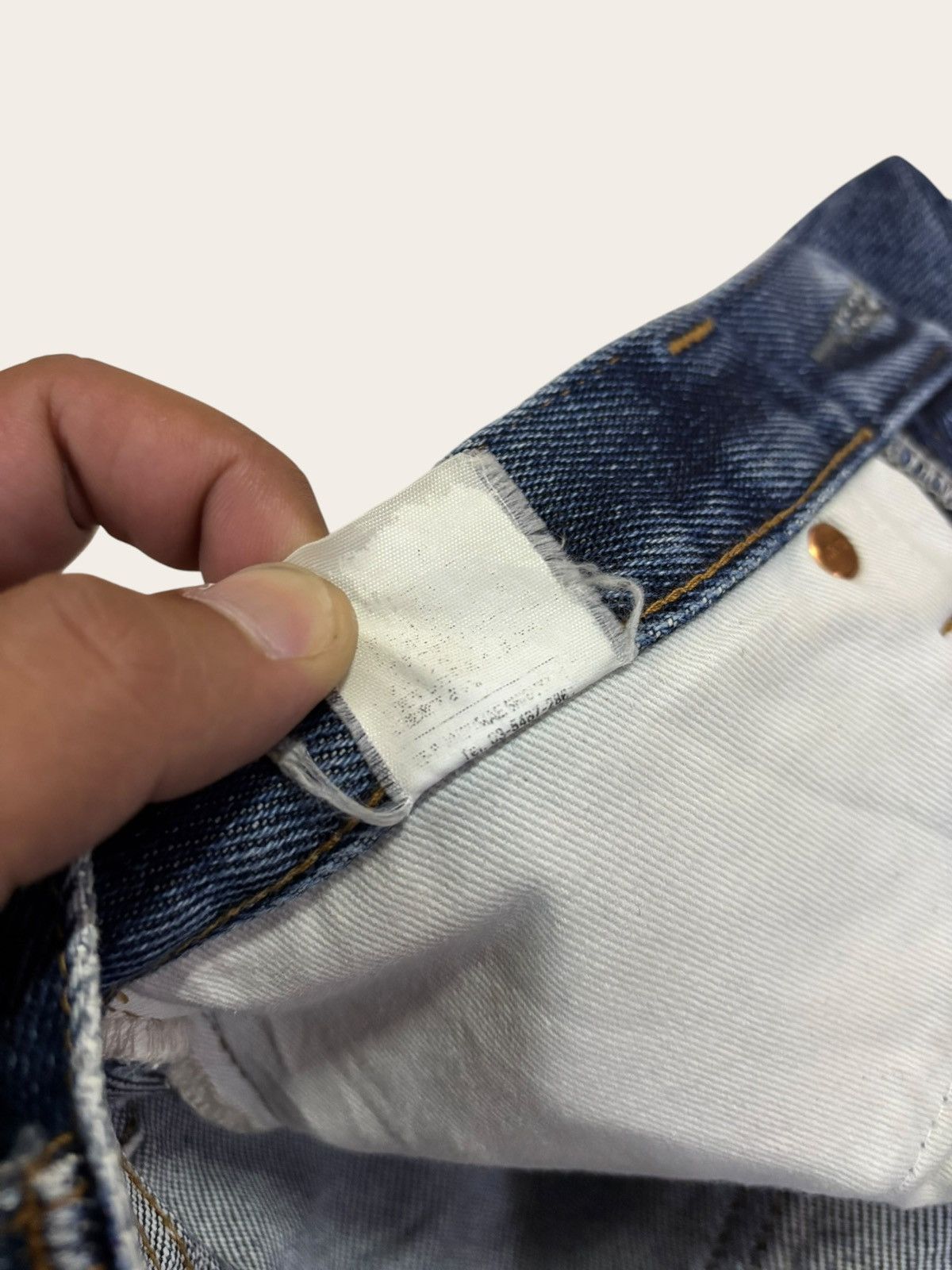 Iron Heart 21oz Iron Heart Lot 461 Extra Heavy Jeans Size US 30 / EU 46 - 15 Thumbnail