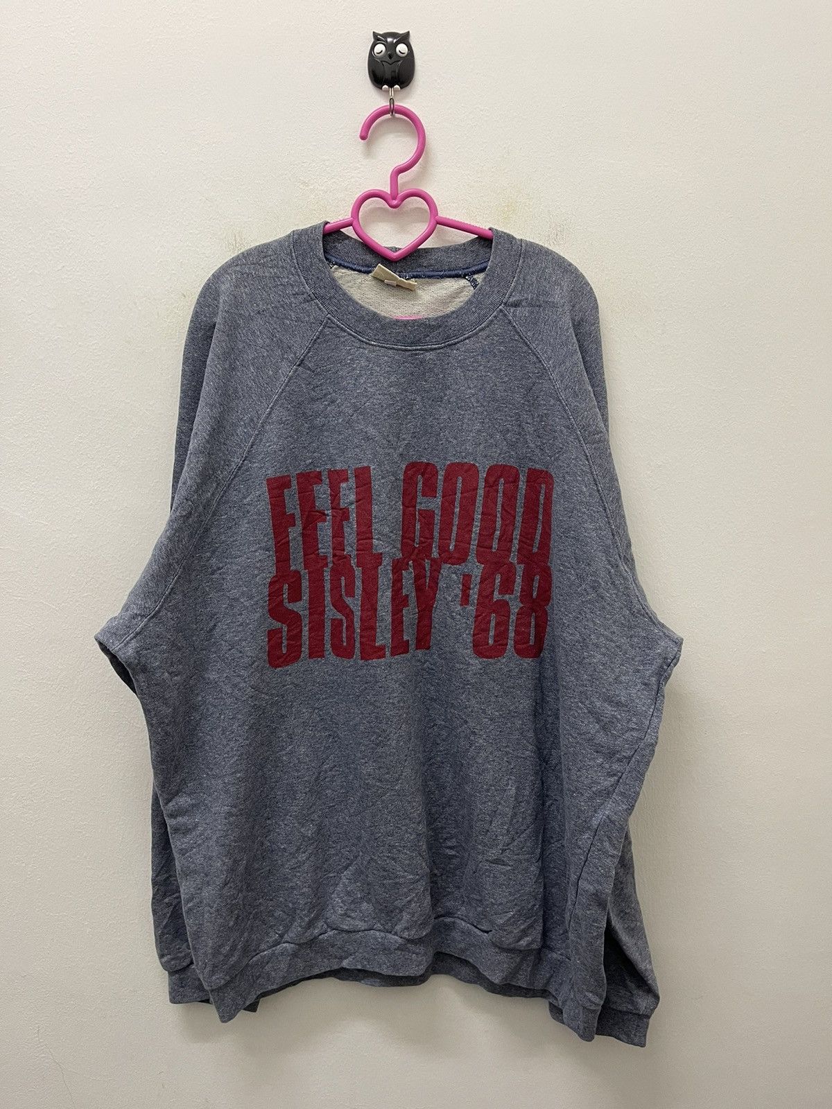 Sisley Rare Vintage SISLEY Feel Good 68 Made in Italy Sweatshirt Size US XL / EU 56 / 4 - 1 Thumbnail