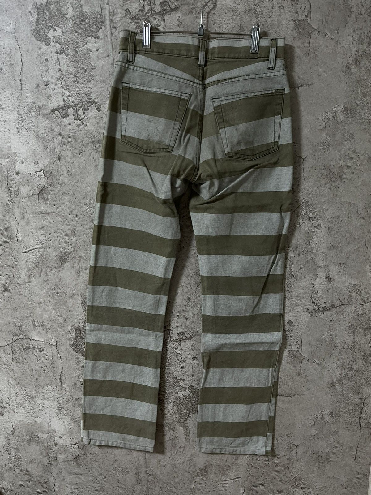 Helmut Lang helmut lang 1999ss prisoner striped pants Size US 27 - 2 Thumbnail
