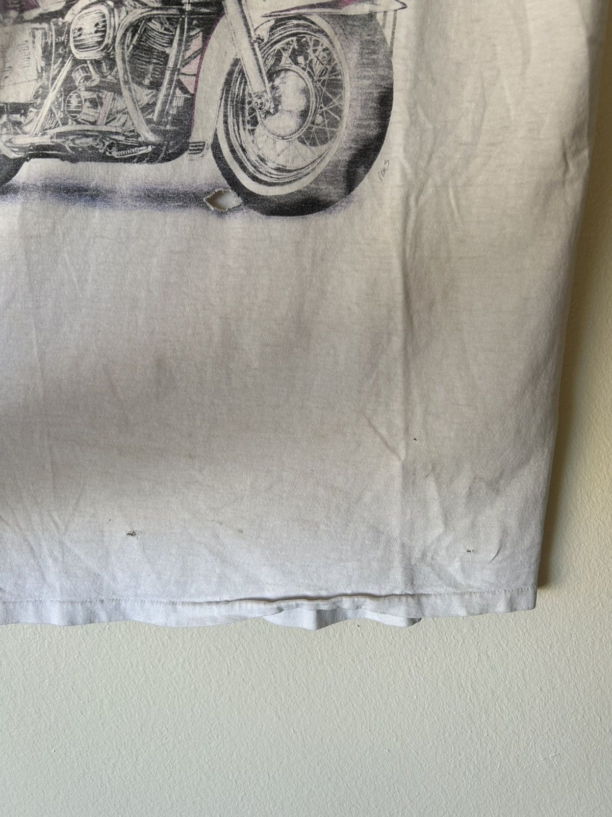 Harley Davidson Vintage Harley Davidson Thrashed Tee Size US XL / EU 56 / 4 - 3 Thumbnail