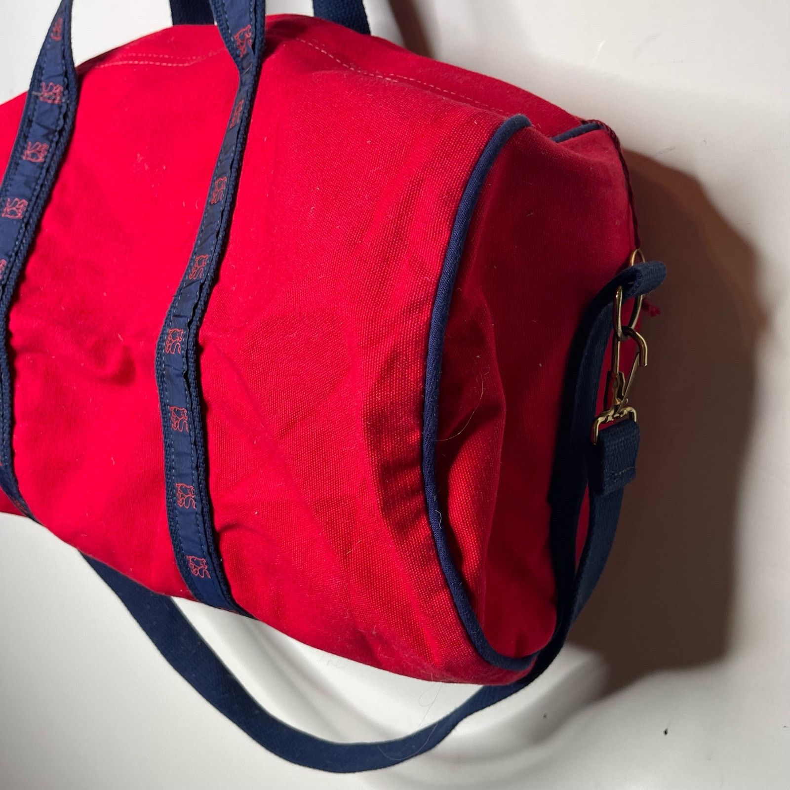 Other Warden Brooks Ltd. Duffle Bag Red OS Size ONE SIZE - 4 Thumbnail