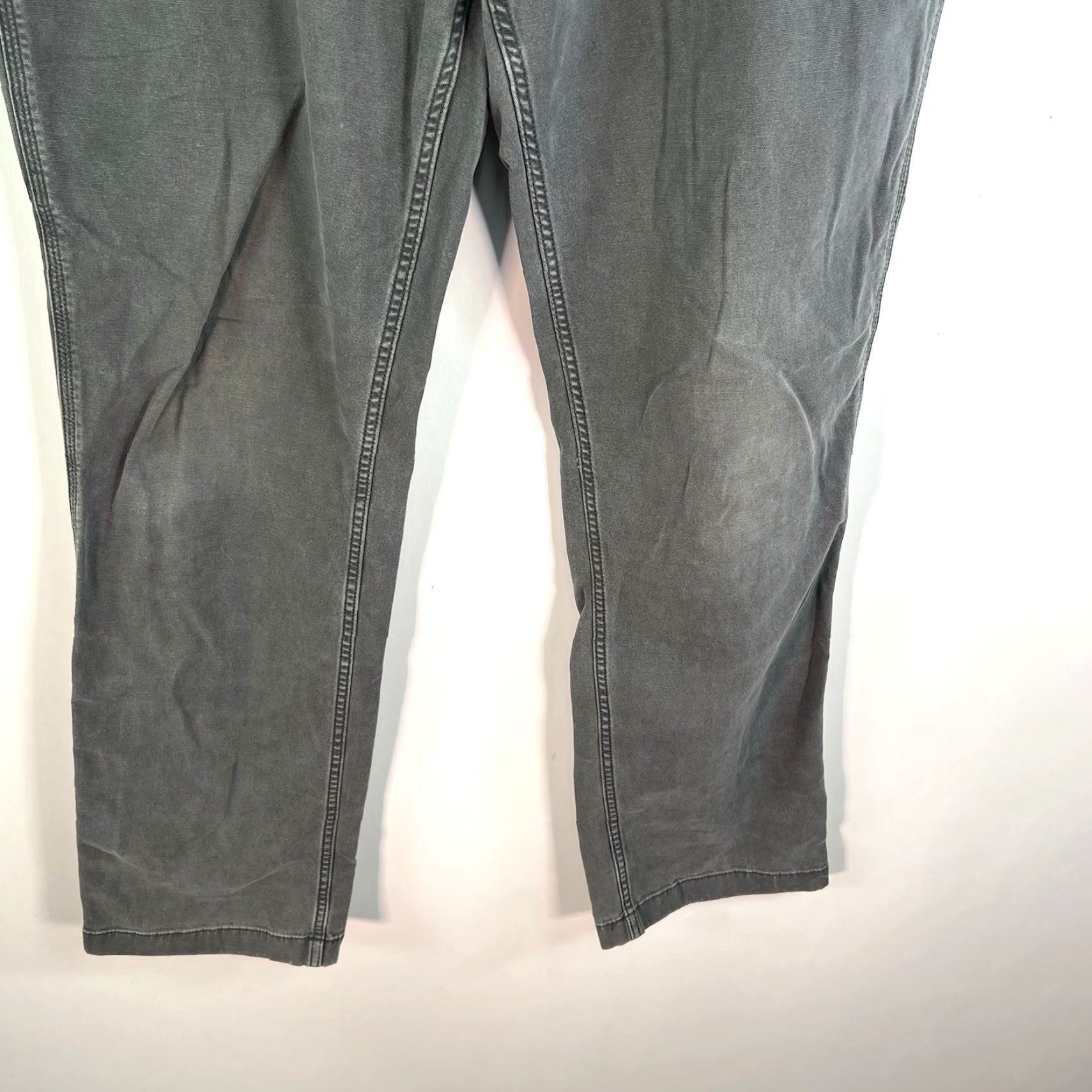 Carhartt Carhartt Cargo Pant - Rugged Flex Relaxed Fit BN2291 - Men - Size 34 - Gray Canvas Pant - 5-Pocket Cargo Jeans - Straight Leg - Zip Closure Size US 34 / EU 50 - 4 Thumbnail