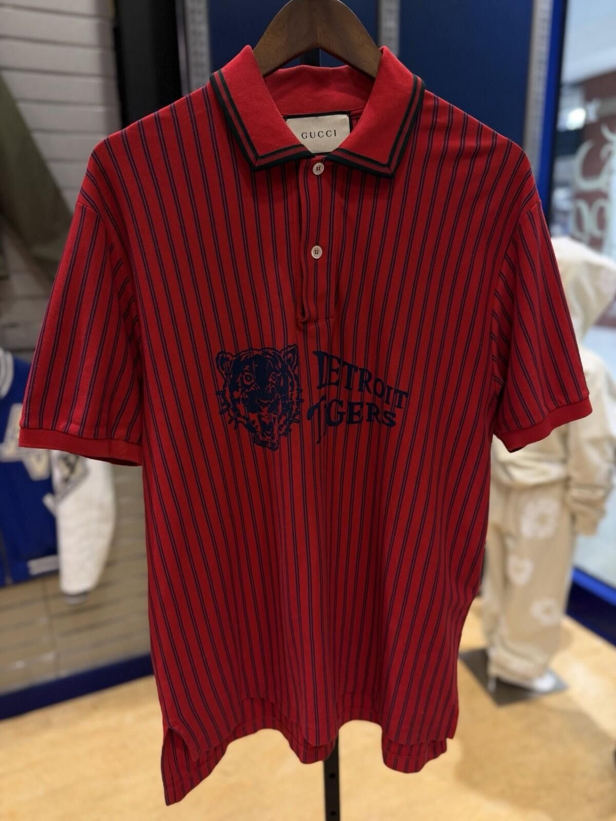 Gucci Gucci Polo T Shirt $850 Retail Detroit Tigers Rare (Medium) Size US M / EU 48-50 / 2 - 9 Thumbnail