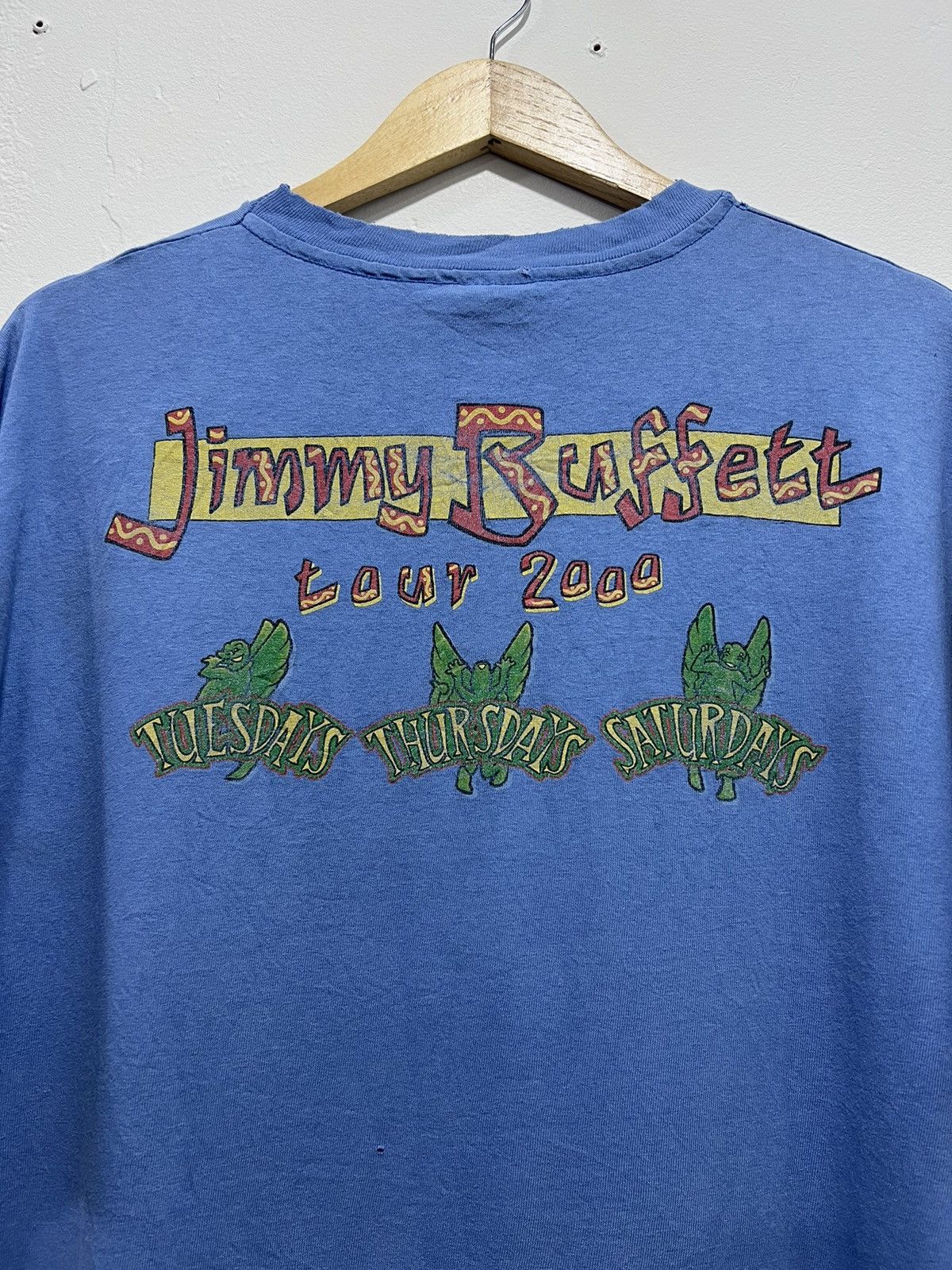 Band Tees × Vintage Vintage Jimmy Buffett Tour Tshirt Size US XL / EU 56 / 4 - 8 Thumbnail