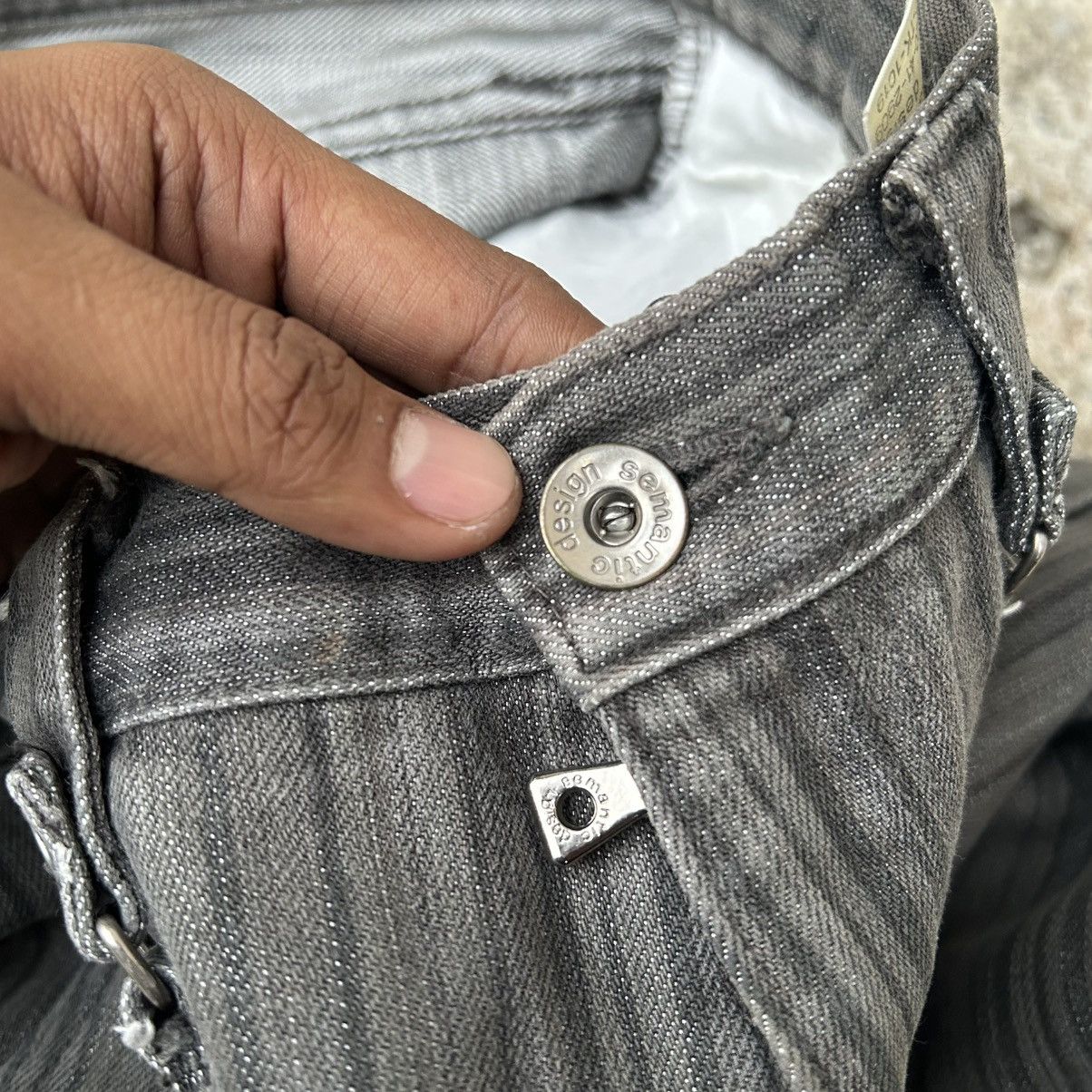 semanticdesign Vintage Flared Denim Semantic Design Stripe Size US 28 / EU 44 - 14 Thumbnail