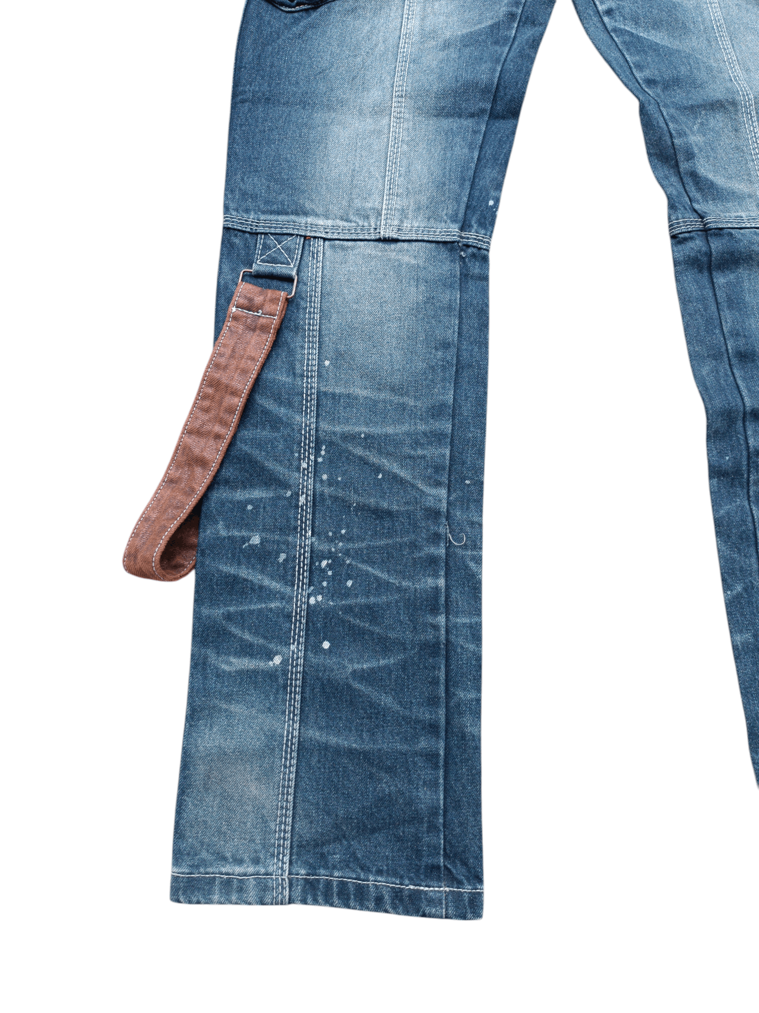 Hysteric Glamour RARE Joneaa Multi Pocket Design Knee Strap Jeans Size US 30 / EU 46 - 12 Thumbnail
