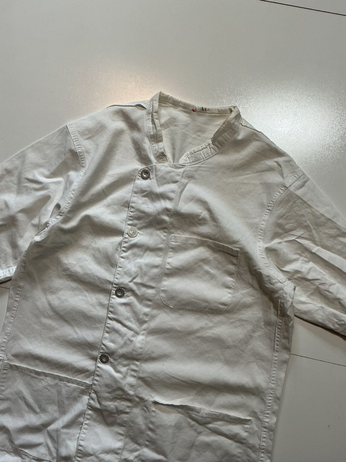 Vintage Vintage 40s 50s Doctor Medical Boston Hospital Uniform Shirt Size US S / EU 44-46 / 1 - 3 Thumbnail