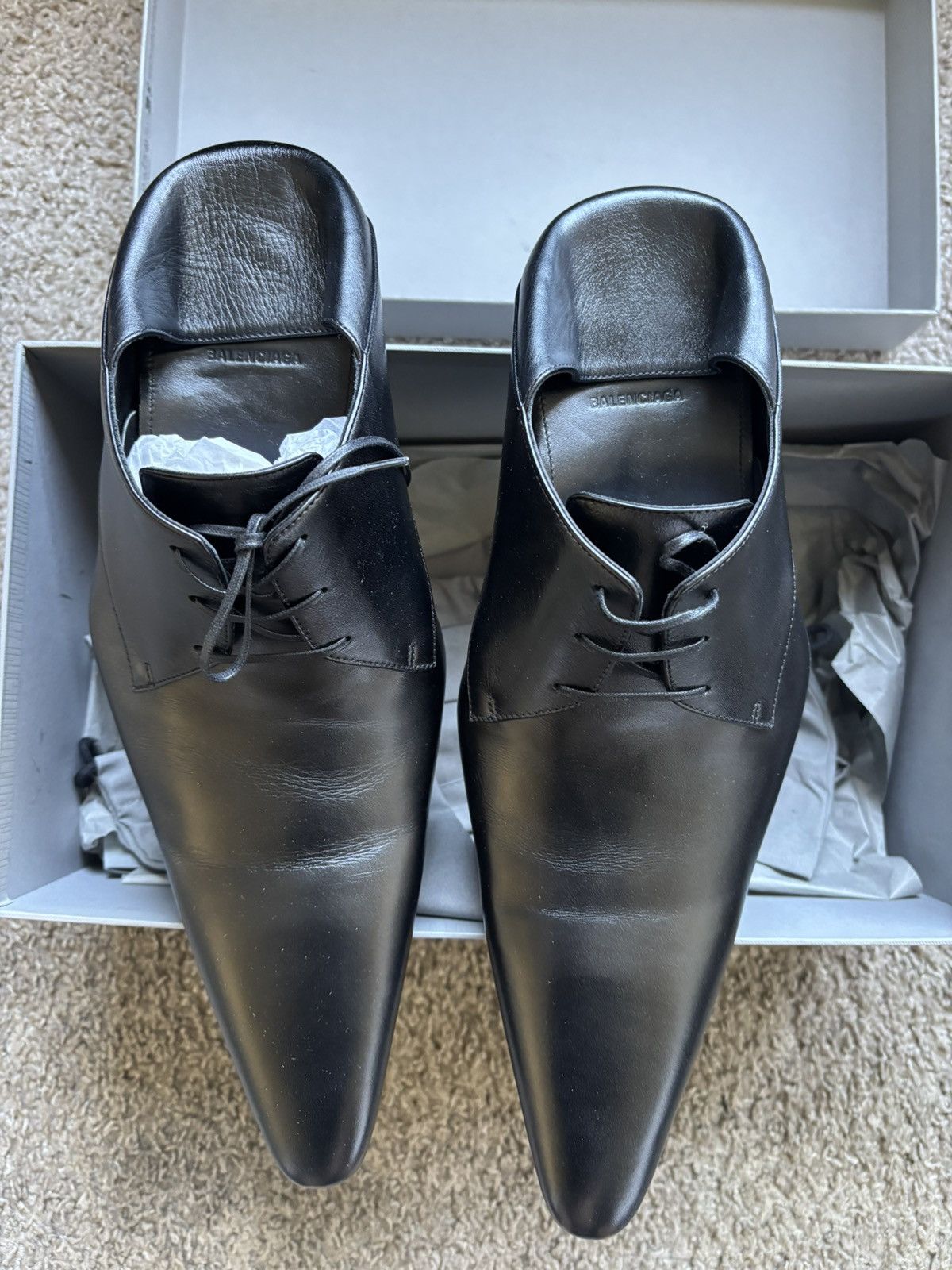 Balenciaga BALENCIAGA OPERA DERBY BRAND NEW NEVER WORN Size US 8 / EU 41 - 4 Thumbnail