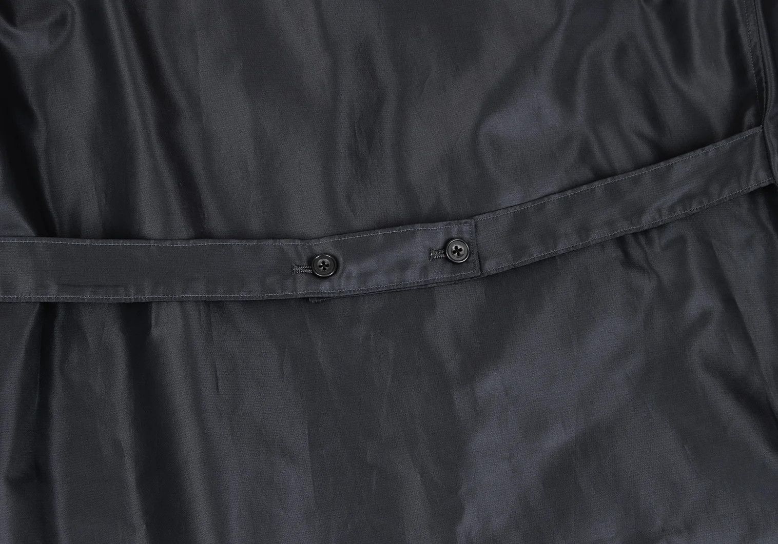 Jean Paul Gaultier Nylon Poly Patch Pocket Coat Black Size L Size US L / EU 52-54 / 3 - 14 Thumbnail