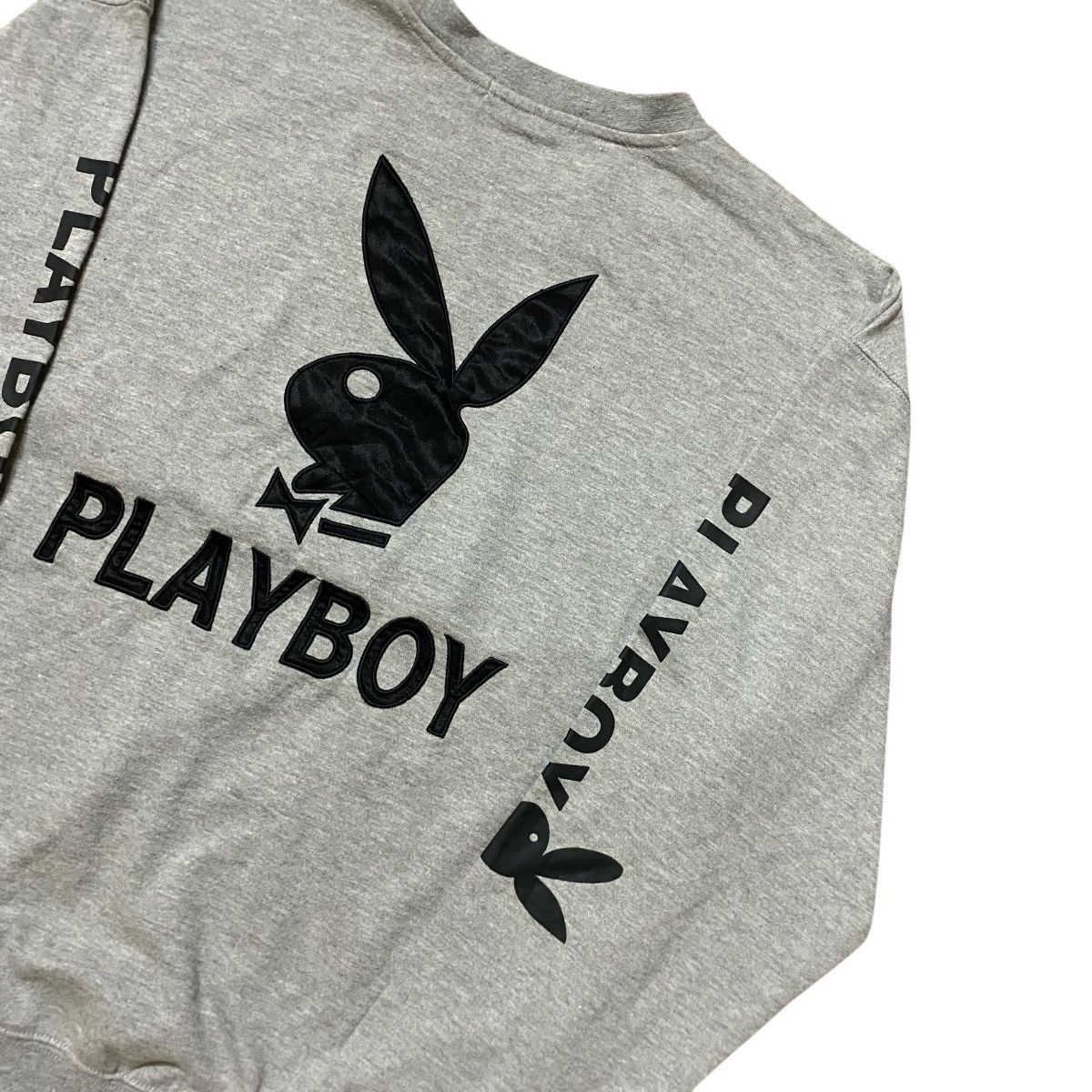 Playboy × Vintage Vintage 90s Playboy Big Logo Embroidery Sweatshirt Size US L / EU 52-54 / 3 - 7 Thumbnail