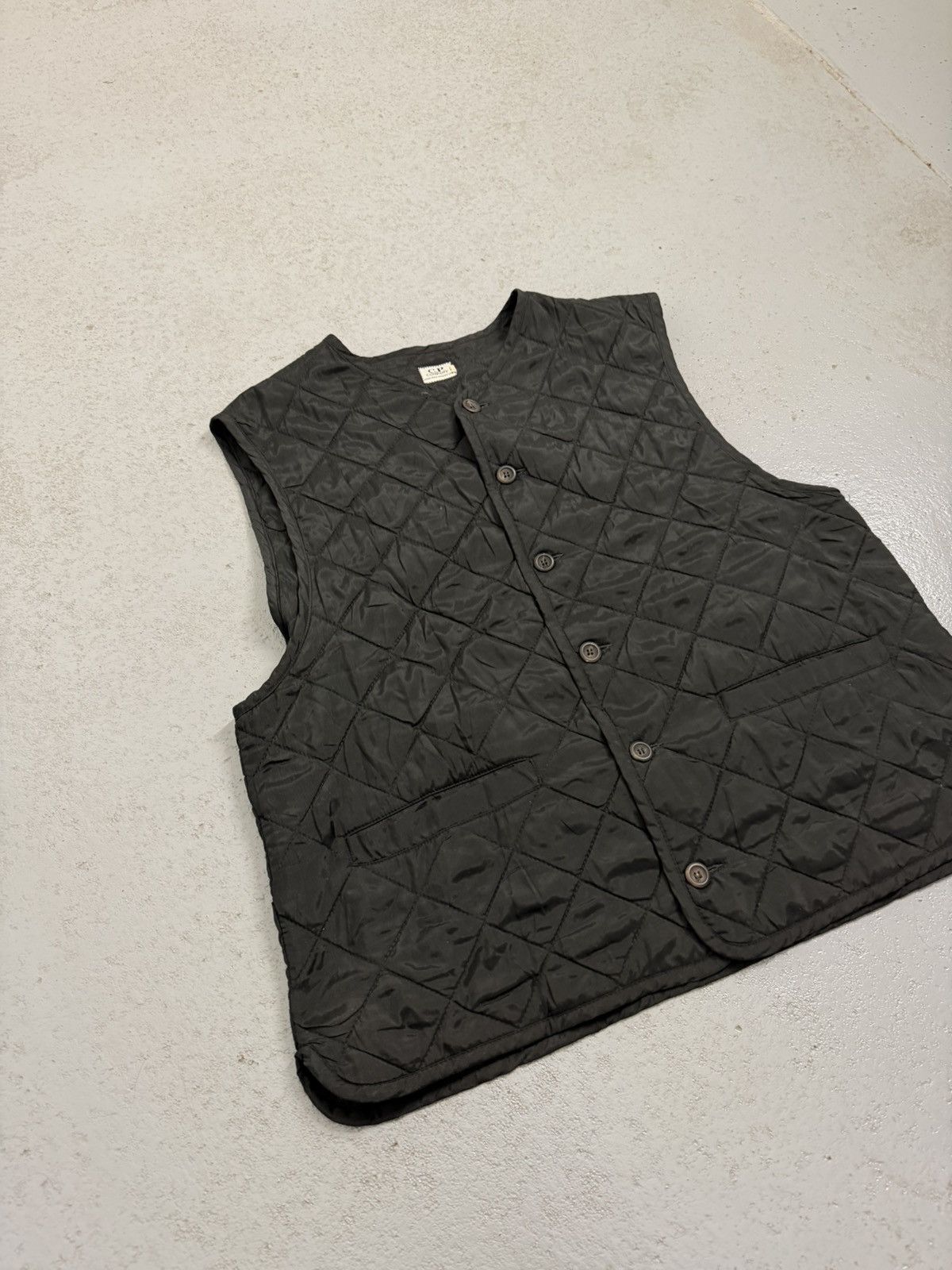 C.P. Company Vintage 80s C.P. Company Quilted Light Vest Size US L / EU 52-54 / 3 - 3 Thumbnail