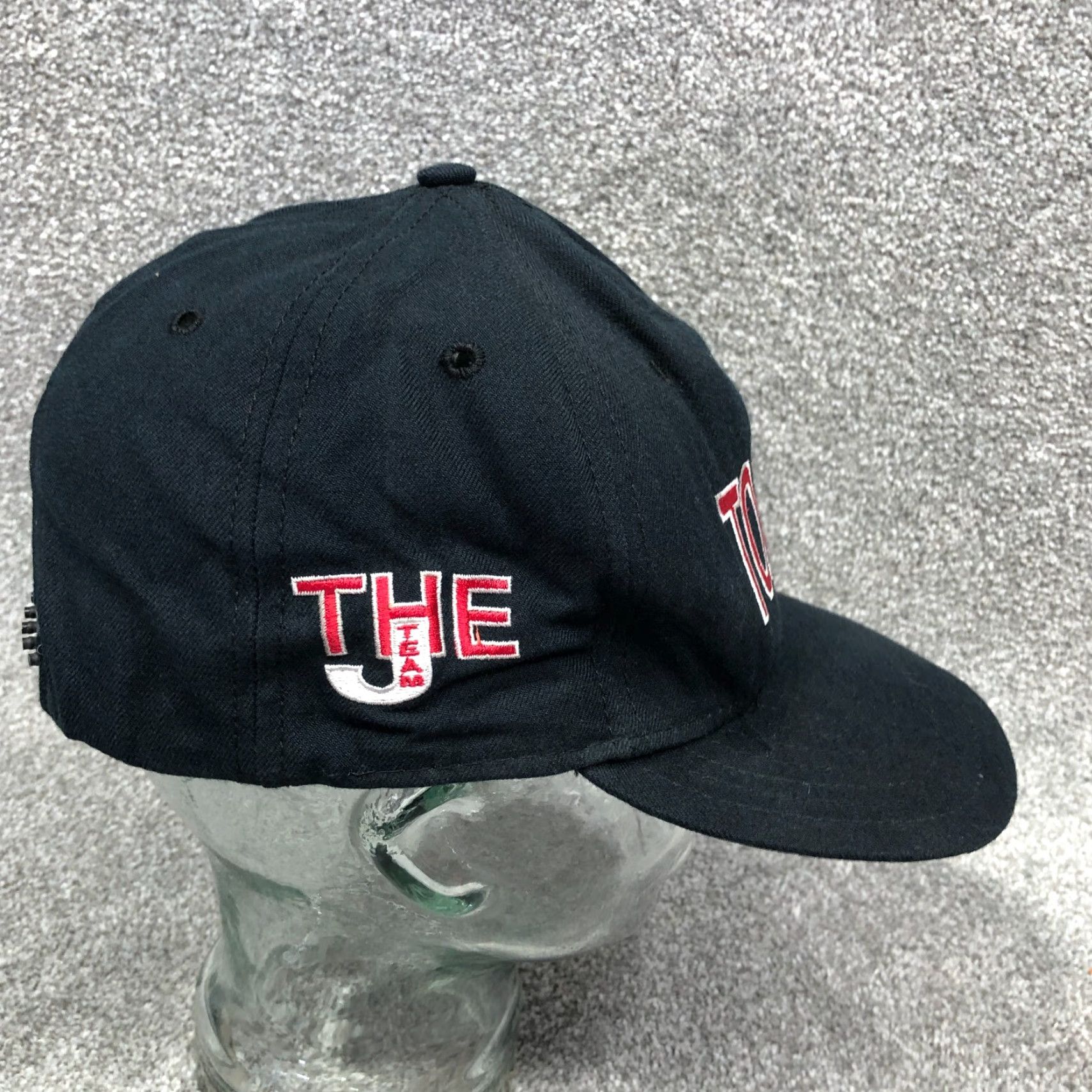 New Era Vintage New Era USA Made Cap Snap Back Hat Blue 80s 90s Top Gun Trucker Style Mens Cap Shorter Search Text Size US M / EU 48-50 / 2 - 6 Thumbnail
