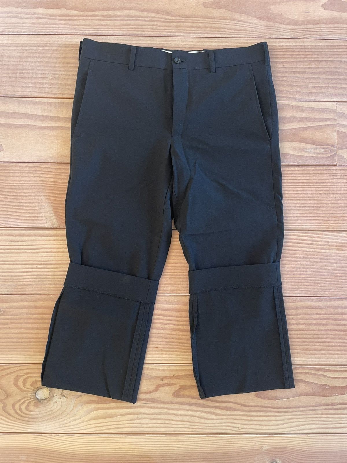 Comme des Garcons Homme Plus Light wool cropped pants Size US 30 / EU 46 - 1 Thumbnail