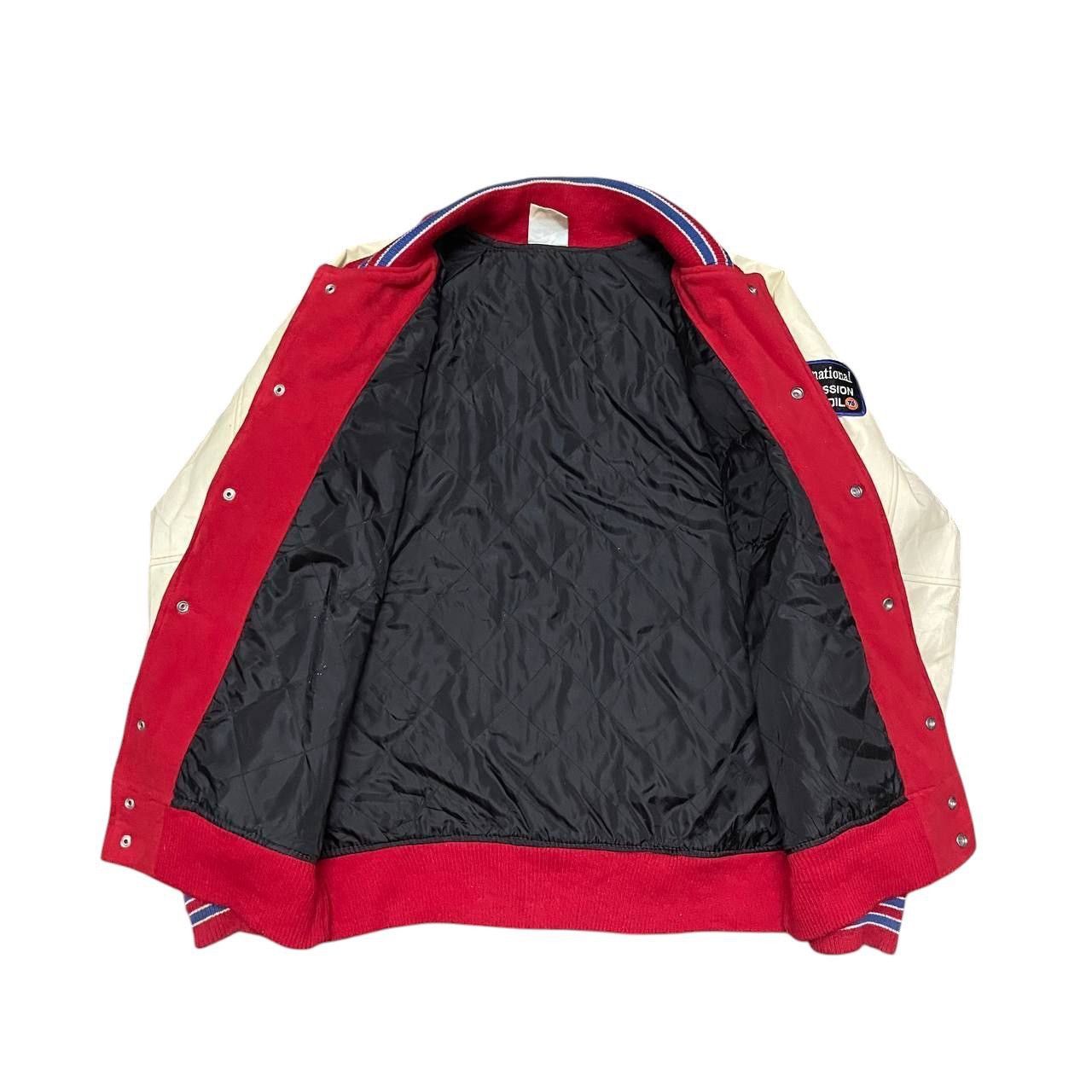 Japanese Brand Vintage 76 Lubricant Unimix Motor Oil Racing Jacket Size US L / EU 52-54 / 3 - 8 Thumbnail