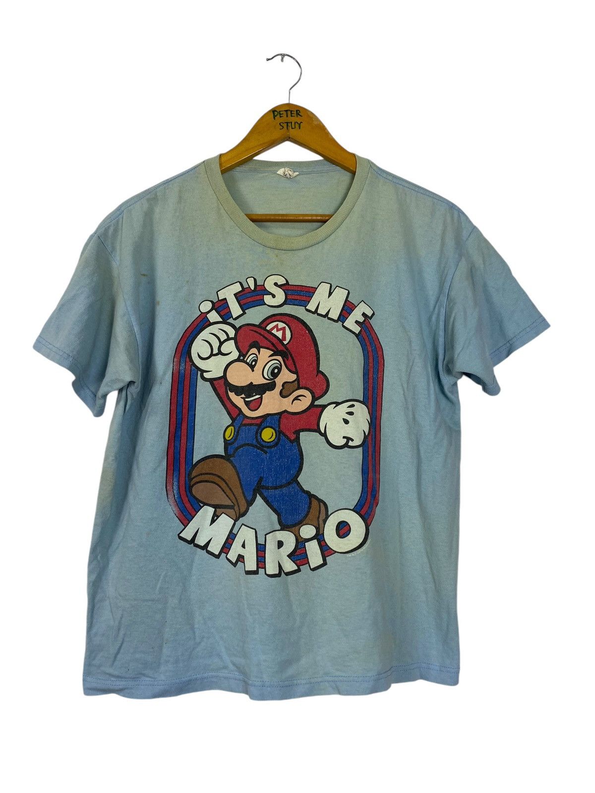 Cartoon Network × The Game × Vintage Vintage 80s Super Mario t-shirt Size US XL / EU 56 / 4 - 1 Thumbnail