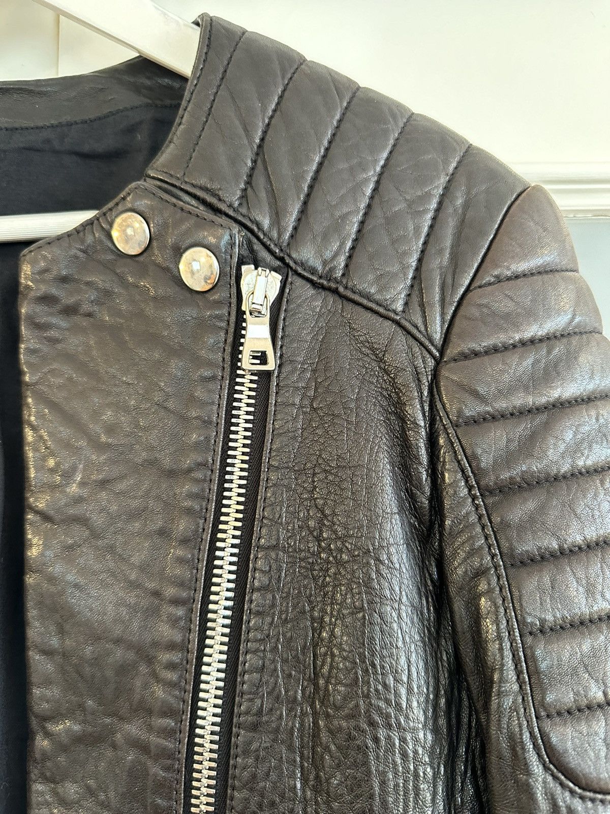 Balmain SS12 Iconic Balmain Rousteing Black Leather Bike *Last Drop* Size US M / EU 48-50 / 2 - 4 Thumbnail