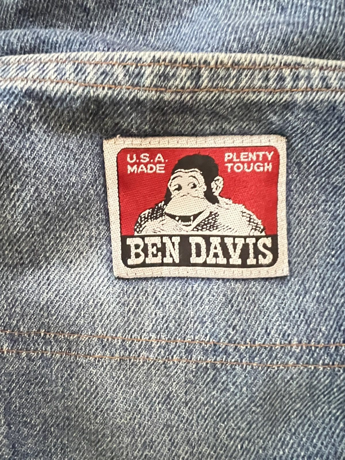 Ben Davis × Vintage Vintage Ben Davis Workwear Carpenter Cargo Pants USA Size US 38 / EU 54 - 1 Thumbnail