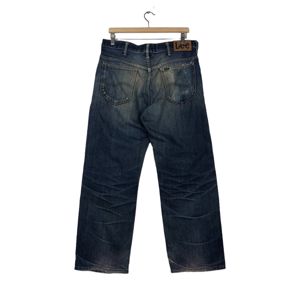 Japanese Brand 🔥Vintage Union Made Lee Raiders Denim Jeans Red Line Size US 34 / EU 50 - 8 Thumbnail