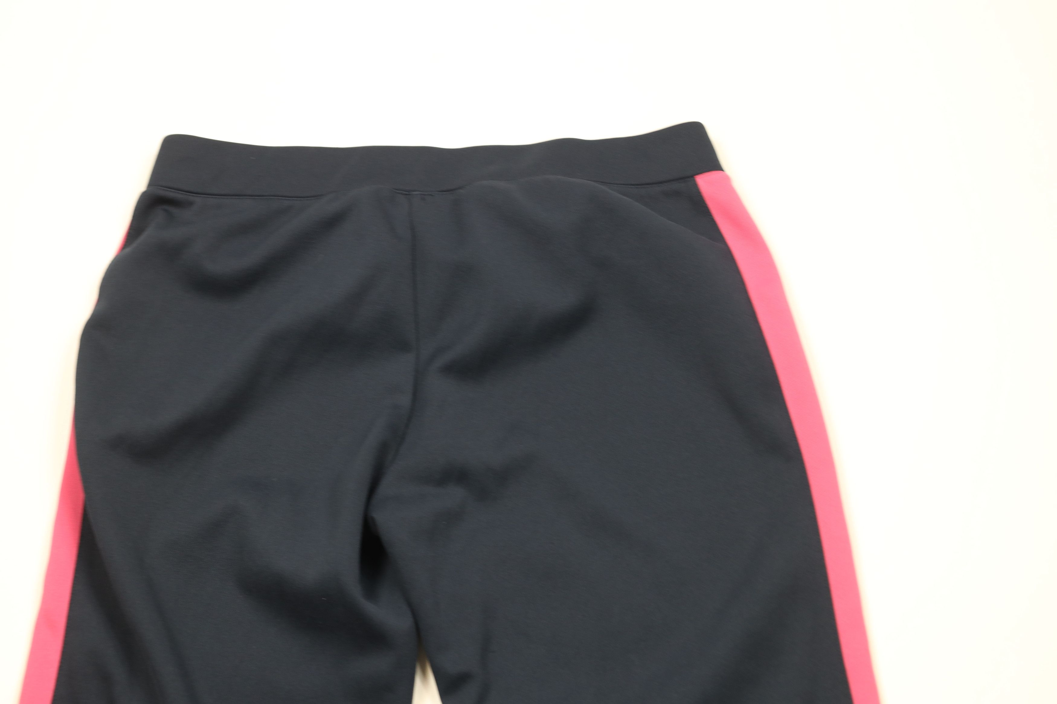 Nike × Vintage Vintage 90s Y2K Nike Scott Mini Swoosh Flared Wide Leg Pants Size 32" / US 10 / IT 46 - 11 Thumbnail