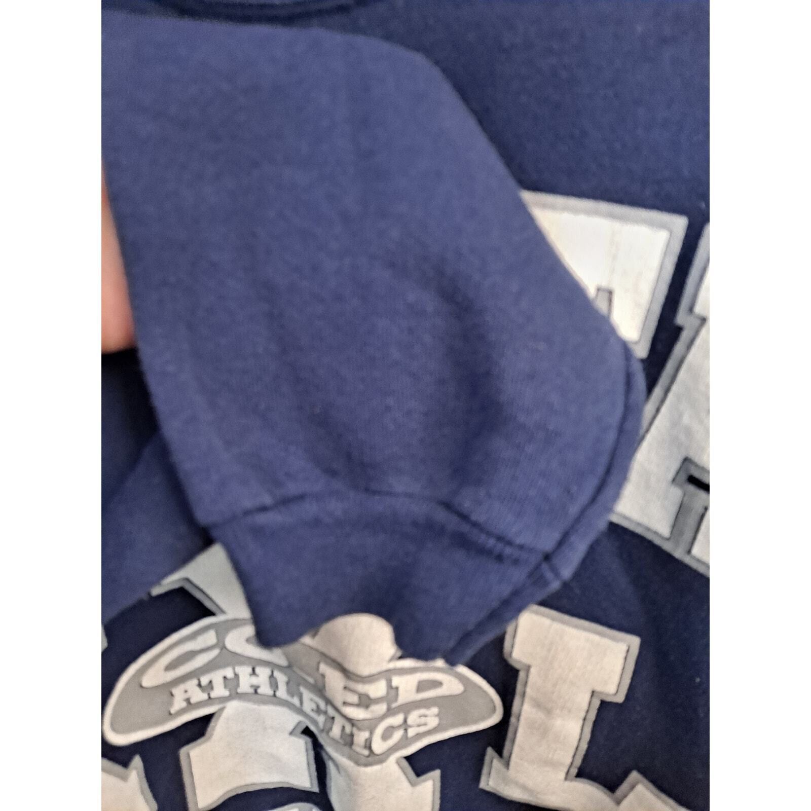 Other Deco Tex Men's Vintage 90's Text Printed Blue Long Sleeve Sw Size US M / EU 48-50 / 2 - 4 Thumbnail