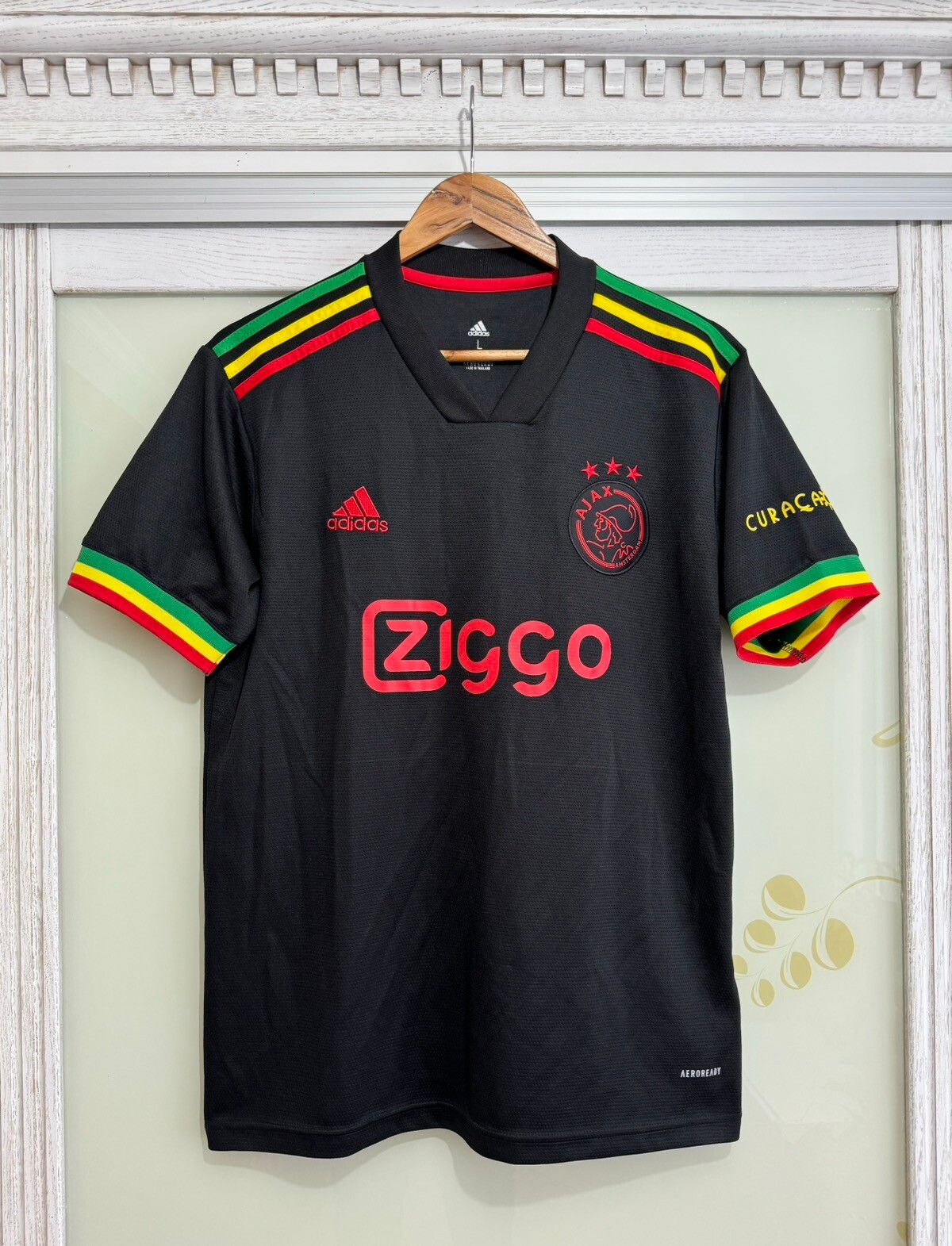 Adidas Ajax 2021 2022 Bob Marley Third Soccer Jersey Football Kit Grailed 