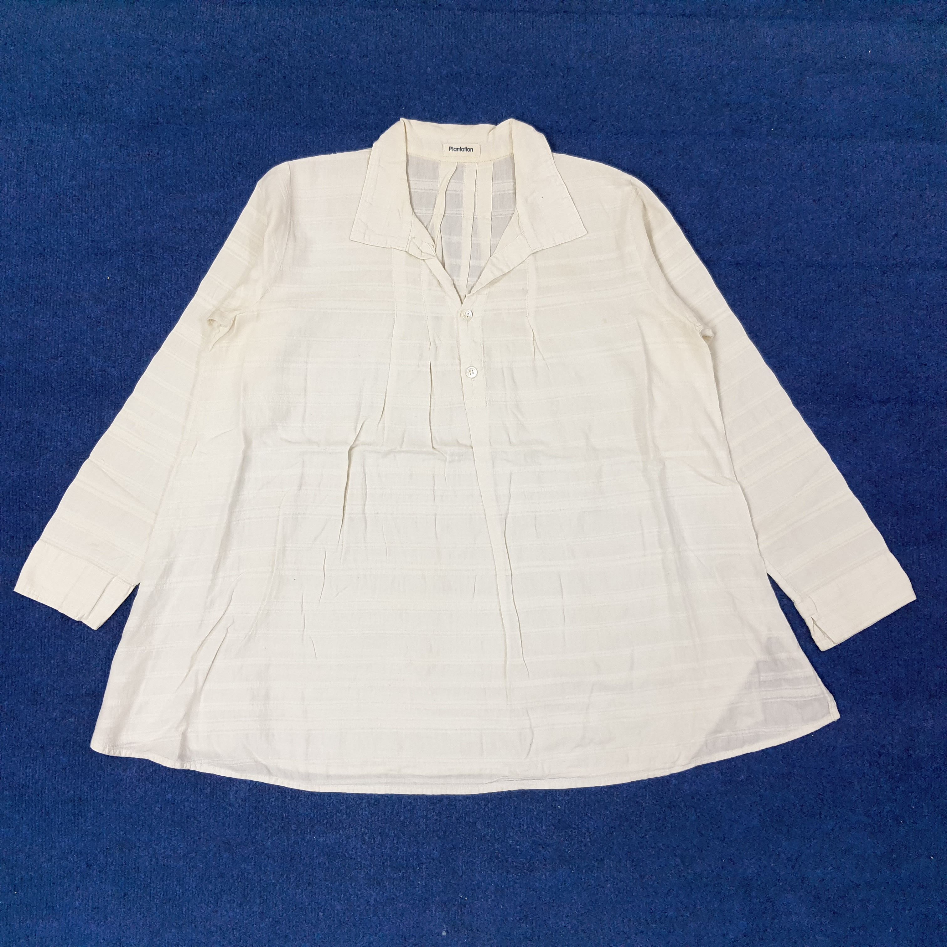 Issey Miyake Vintage Plantation by Issey Miyake Japan Polo Shirt C249N30 Size L / US 10 / IT 46 - 1 Thumbnail
